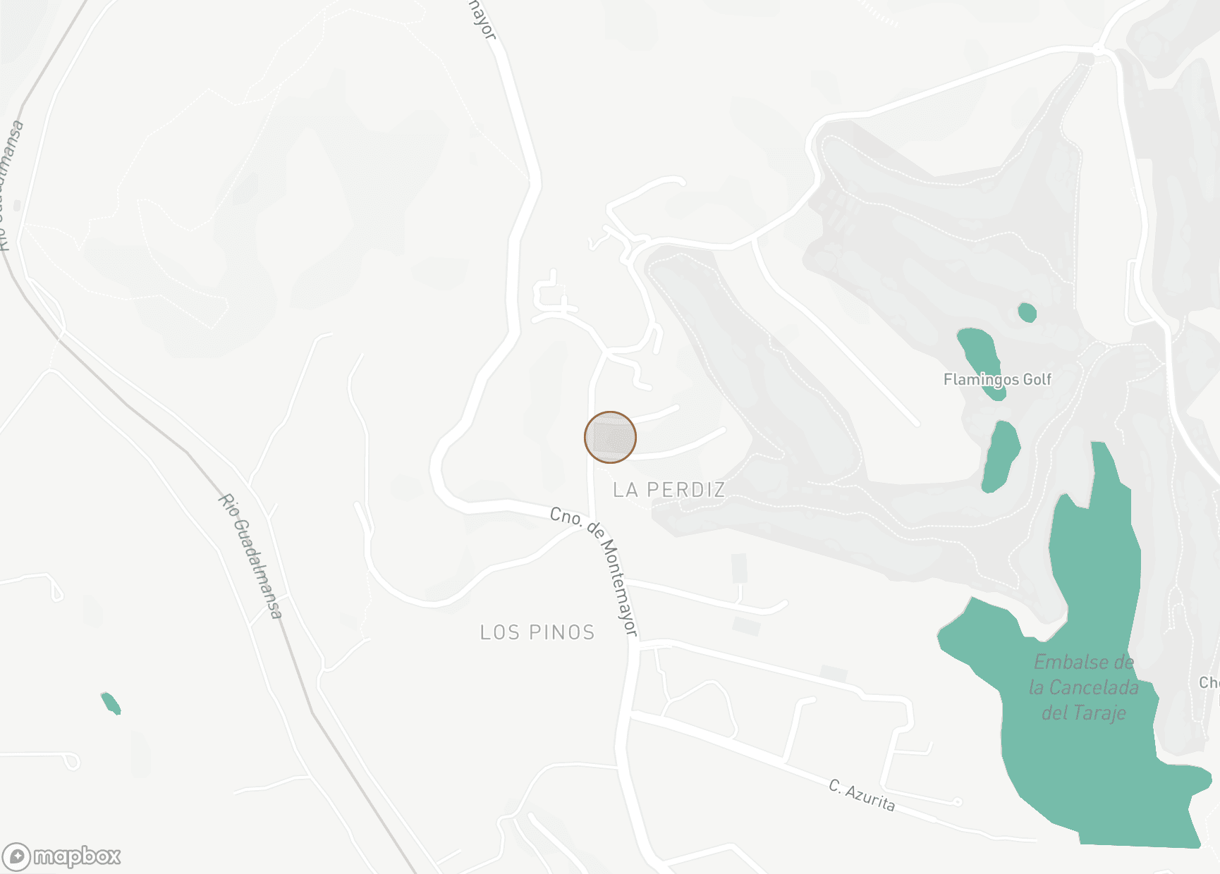 Property Location Map, Los Flamingos, Benahavis