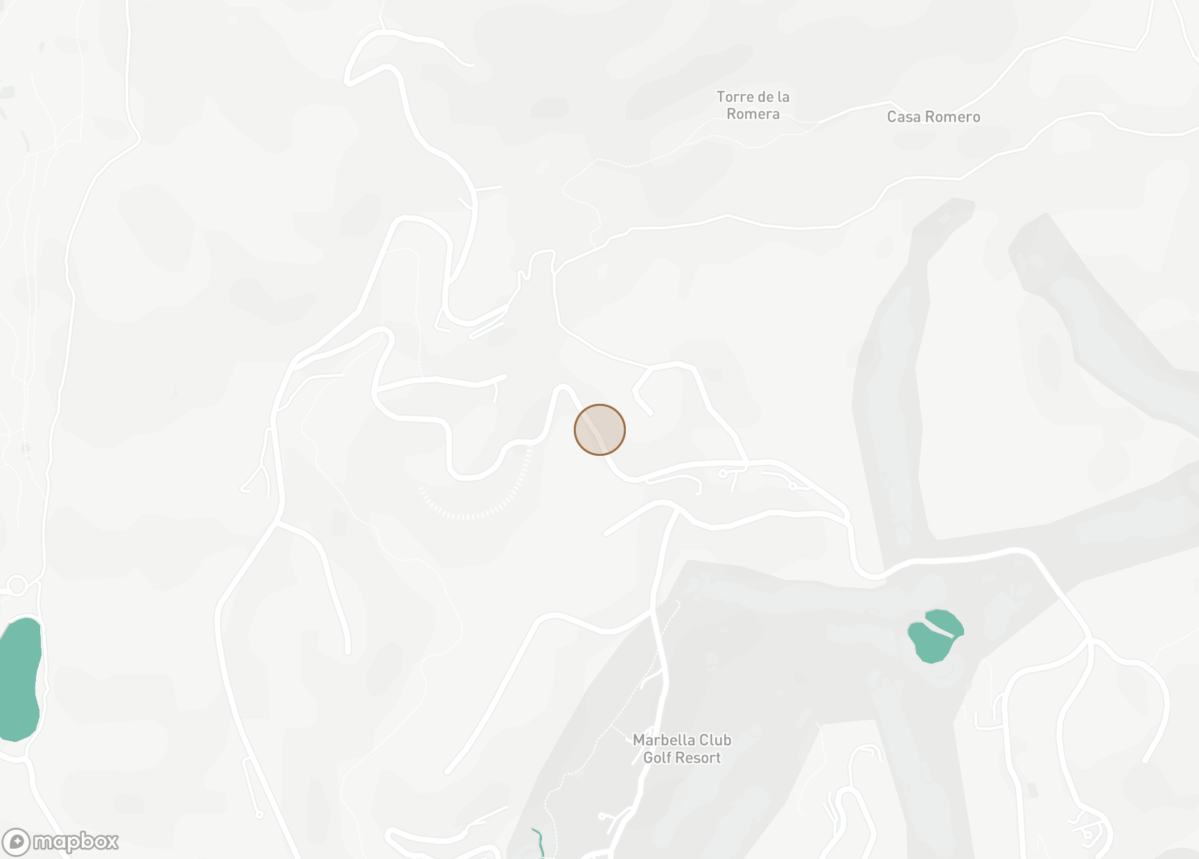 Property Location Map, Marbella Club Golf Resort, Benahavis