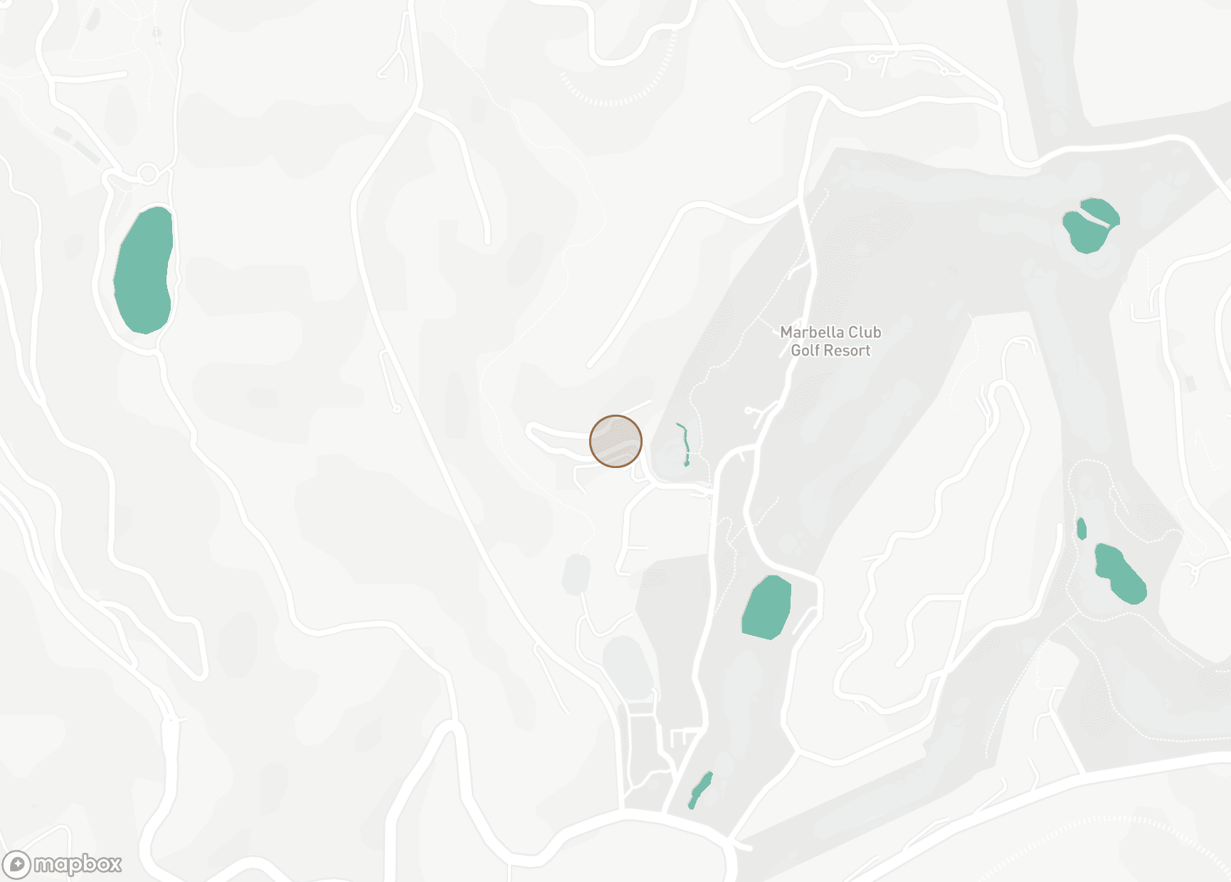 Property Location Map, Marbella Club Golf Resort, Benahavis