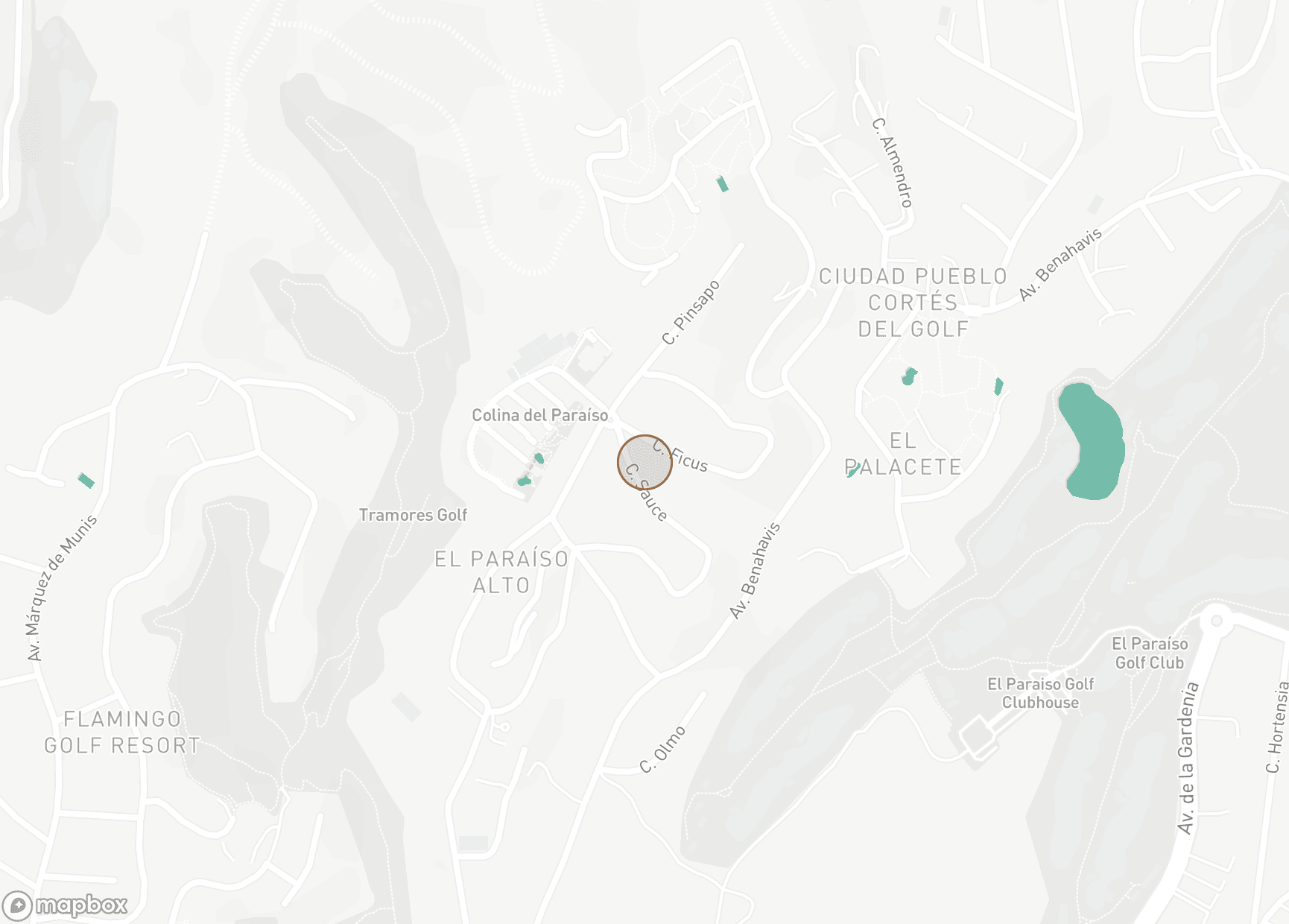 Property Location Map, Paraiso Alto, Benahavis