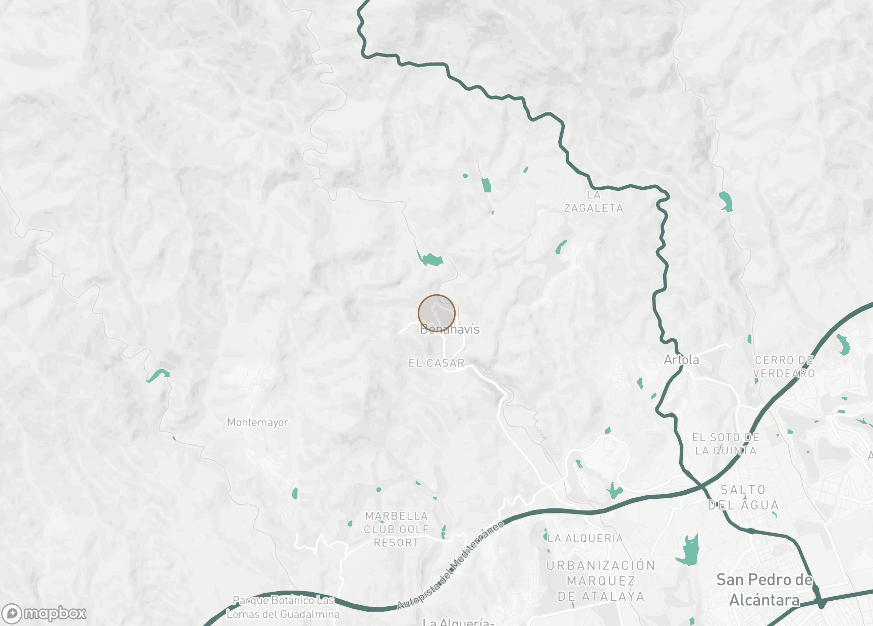 Property Location Map, Benahavis