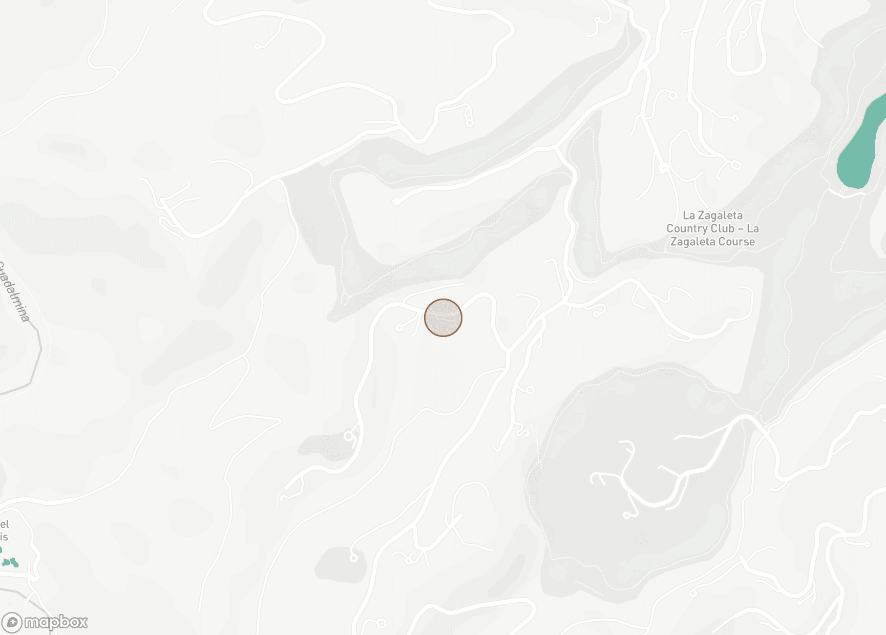 Property Location Map, La Zagaleta, Benahavis