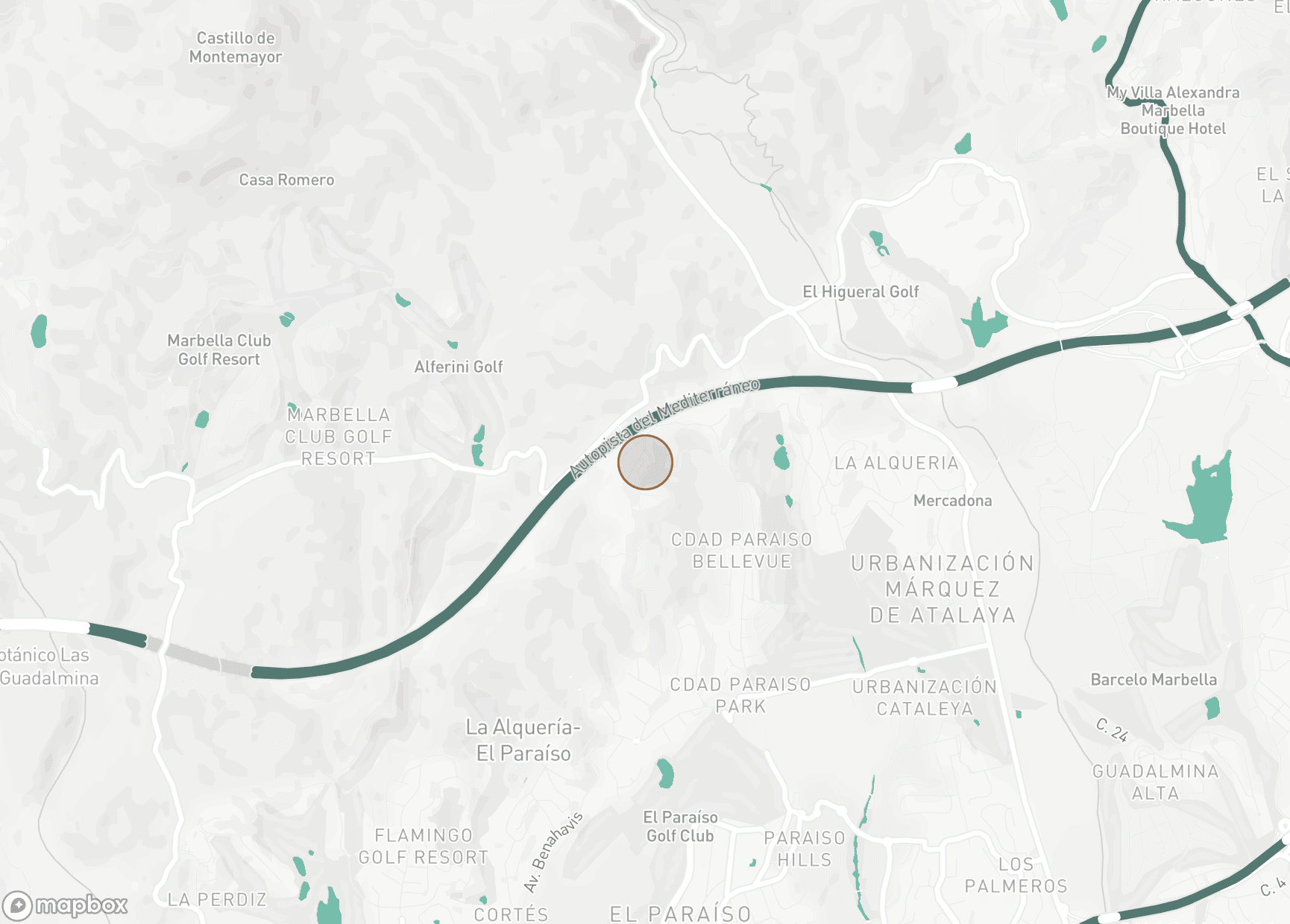 Property Location Map, Be Lagom, Benahavis