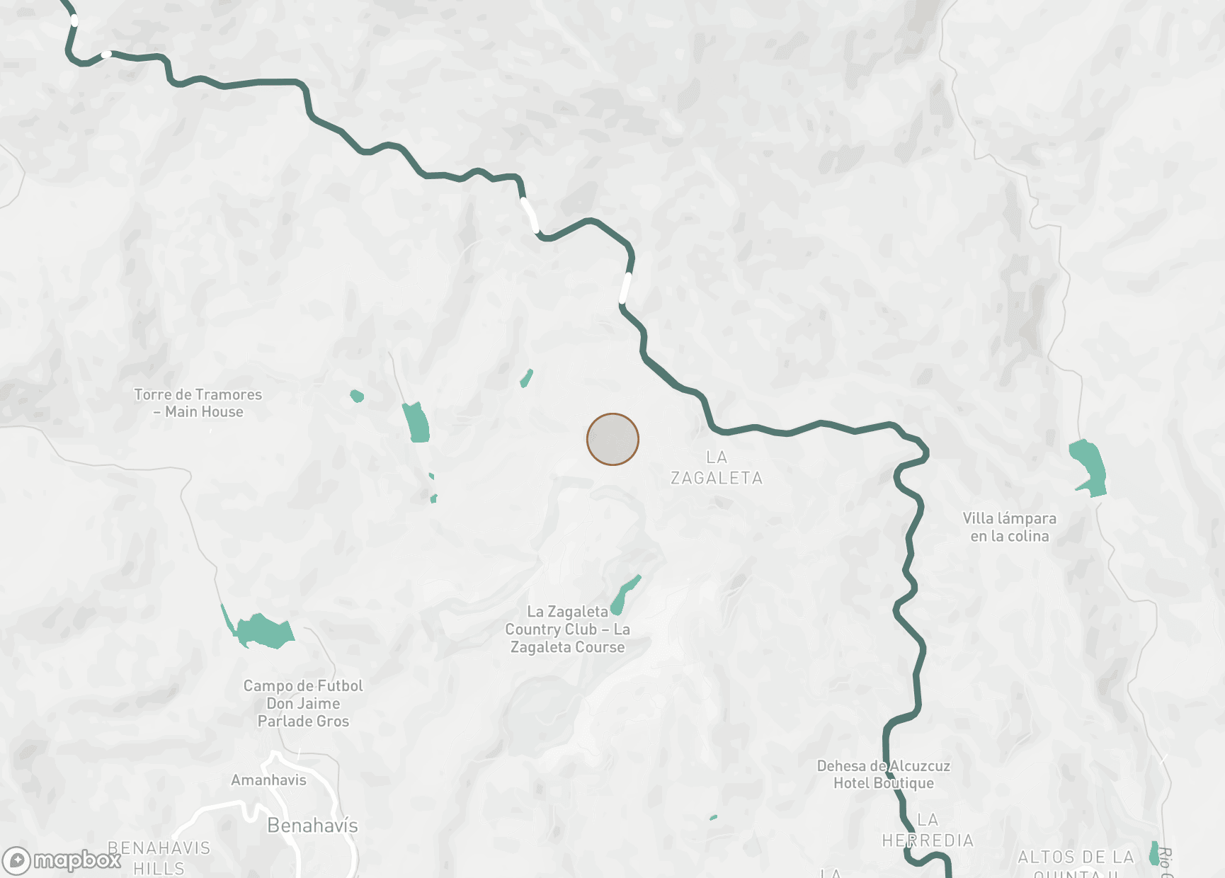 Property Location Map, La Zagaleta, Benahavis