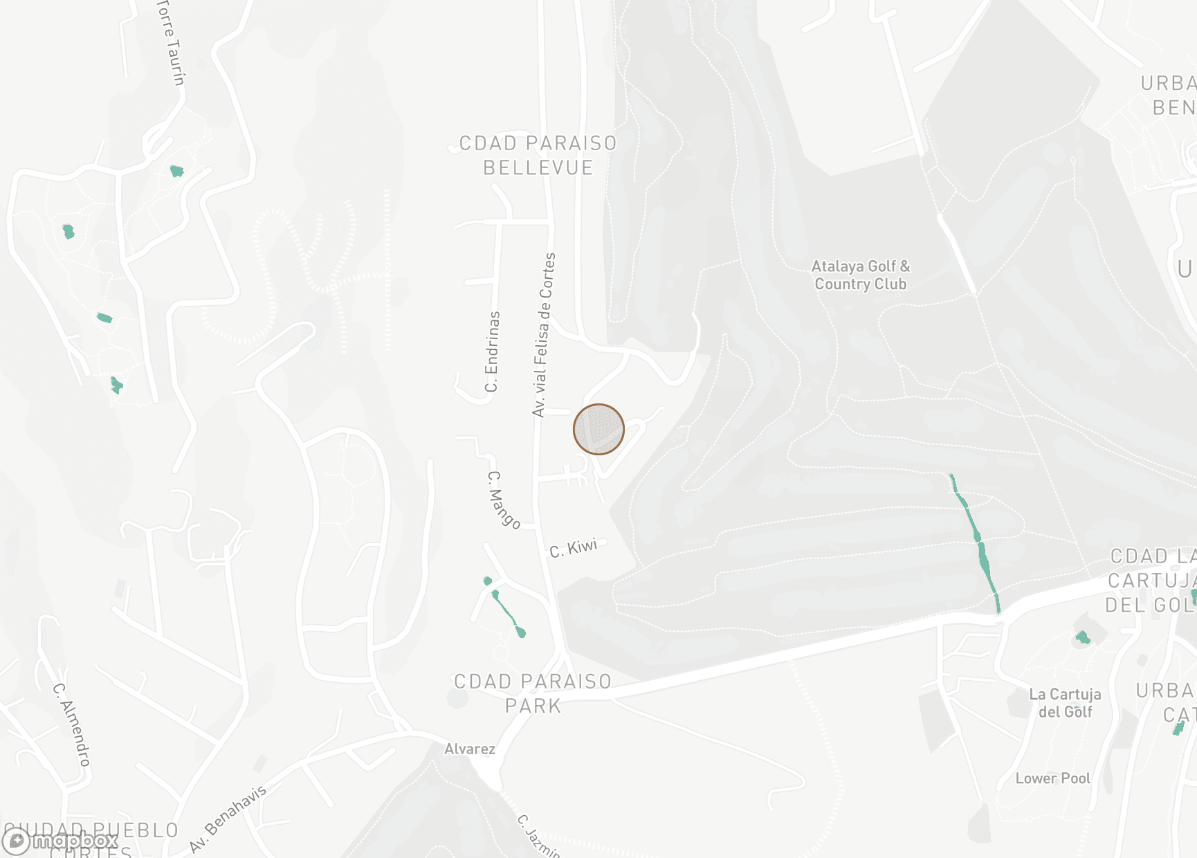 Property Location Map, Atalaya Fairways, Benahavis