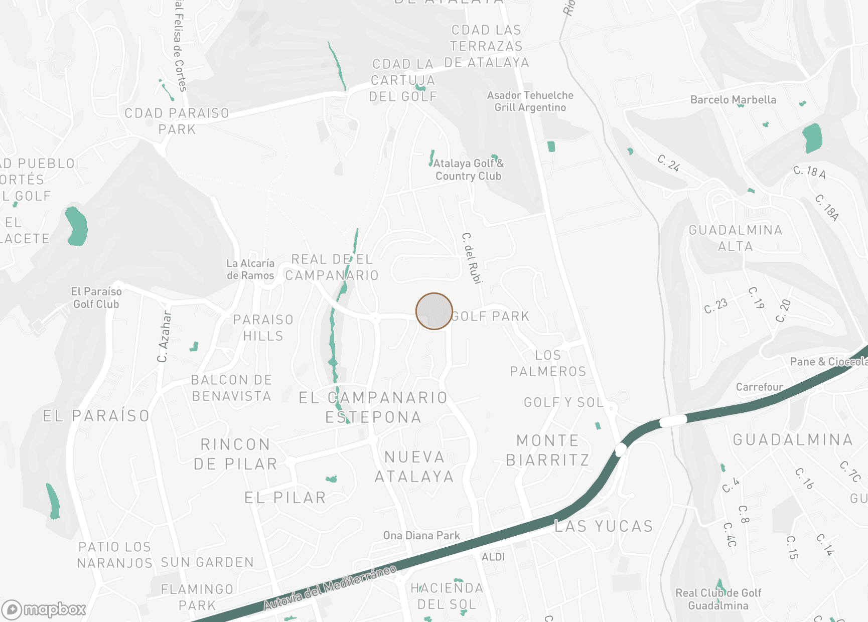 Property Location Map, Nueva Atalaya, Estepona East