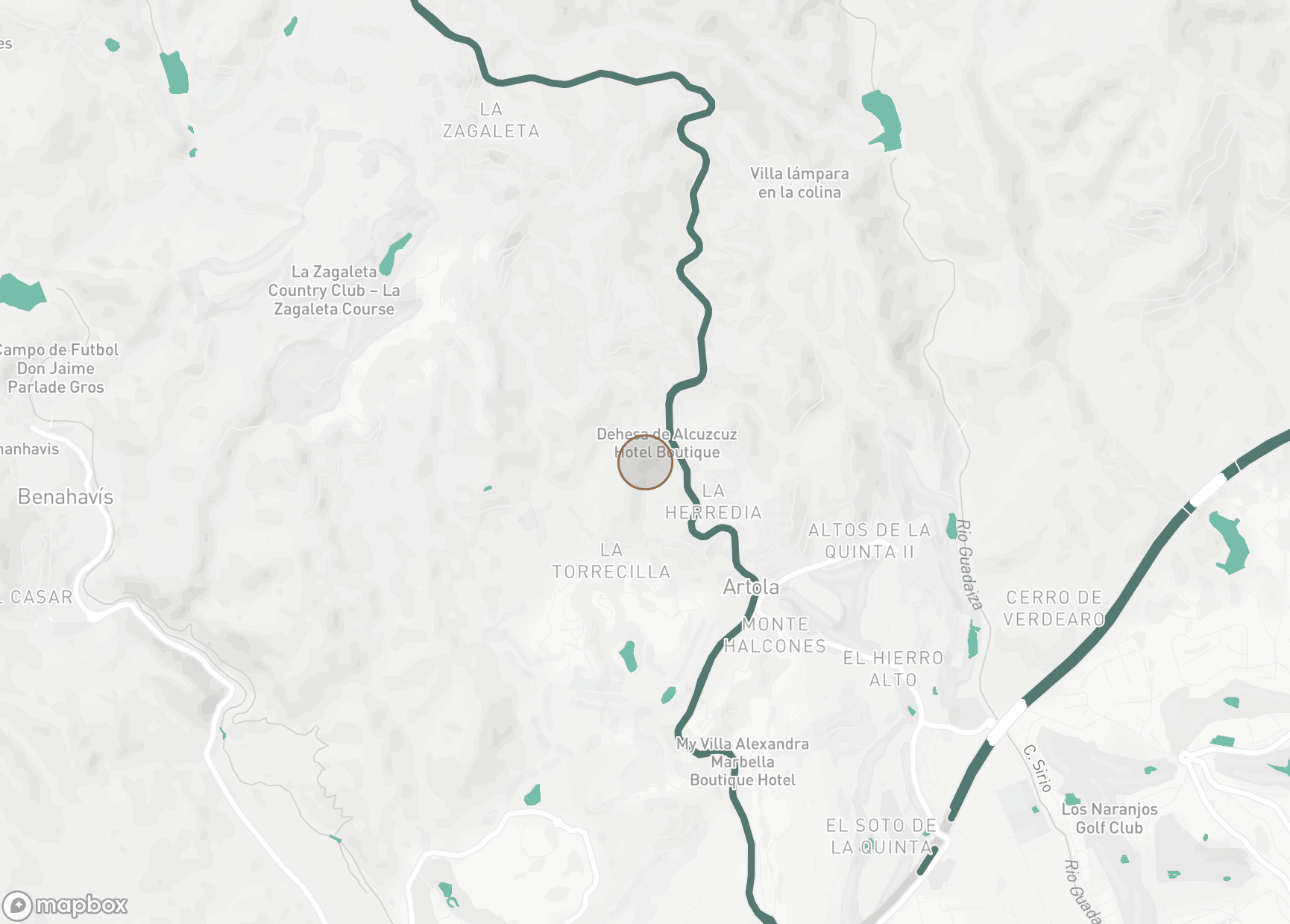Property Location Map, La Reserva de Alcuzcuz, Benahavis