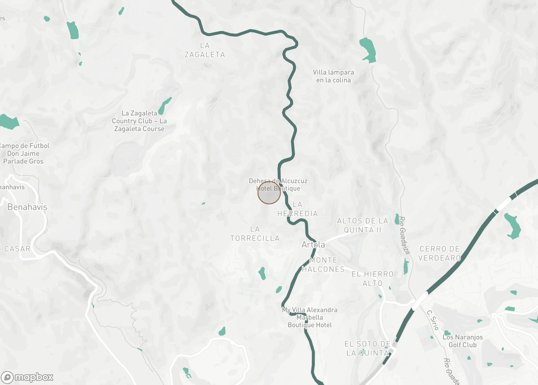 Property Location Map, La Reserva de Alcuzcuz, Benahavis