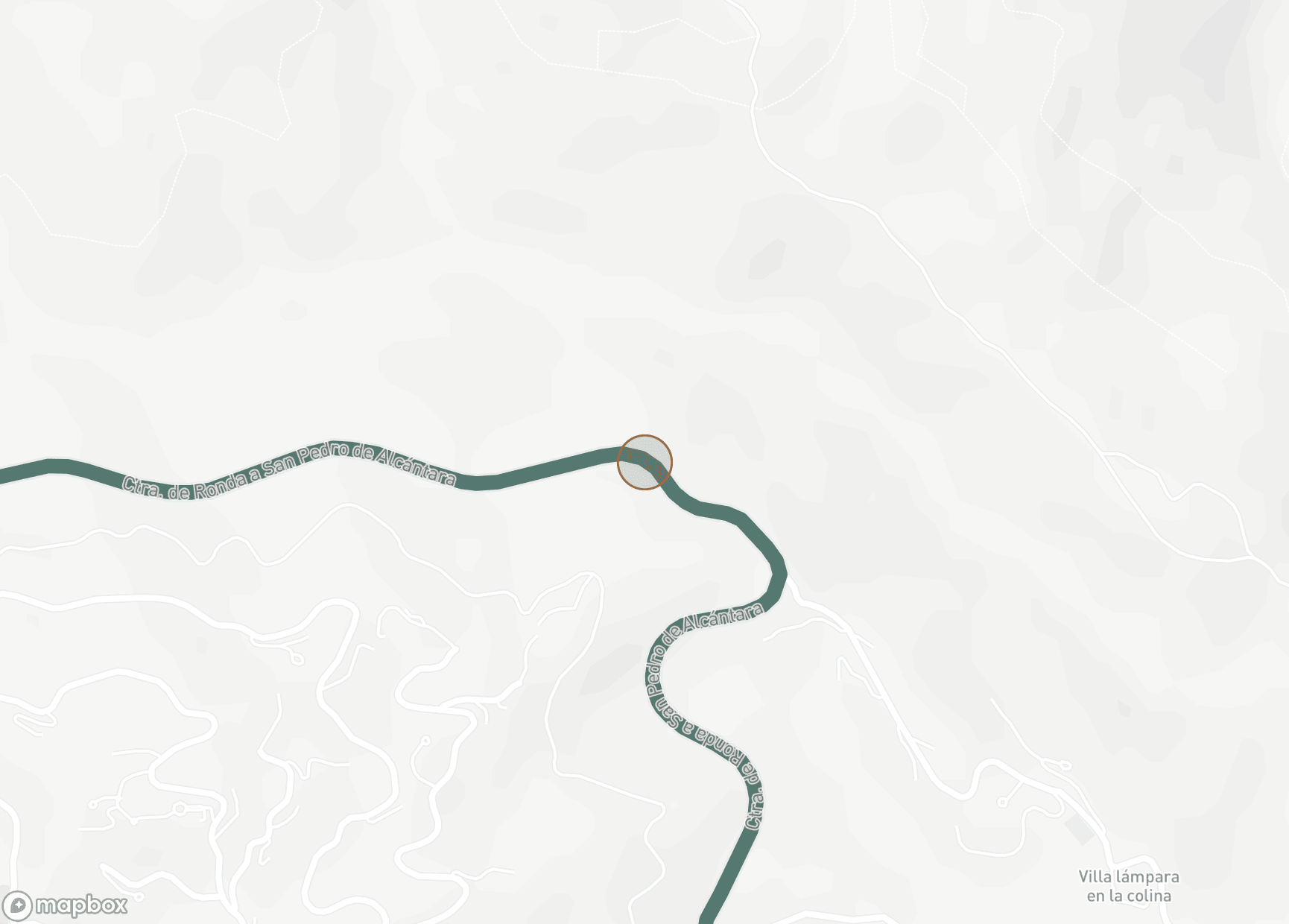 Property Location Map, El Madroñal, Benahavis