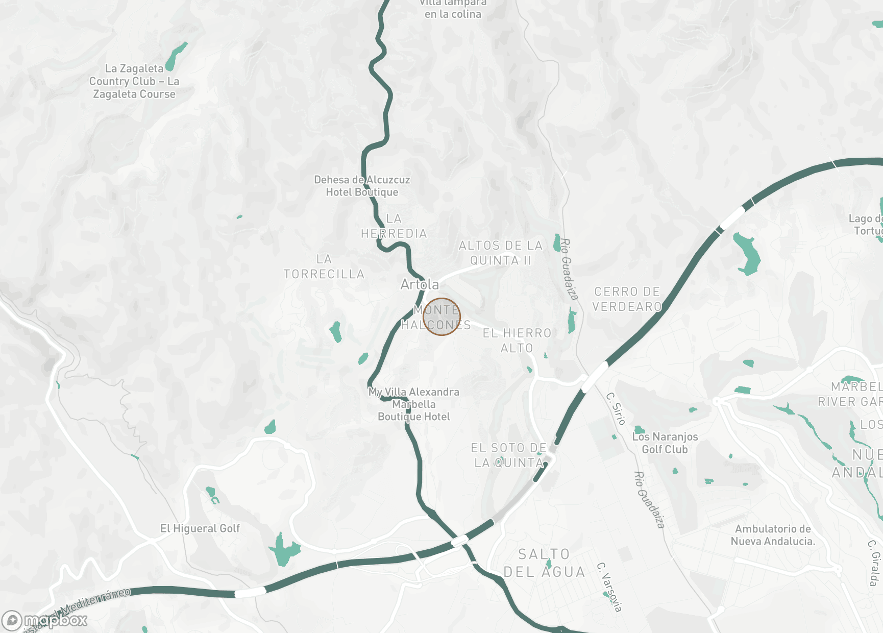 Property Location Map, Buenavista, Benahavis