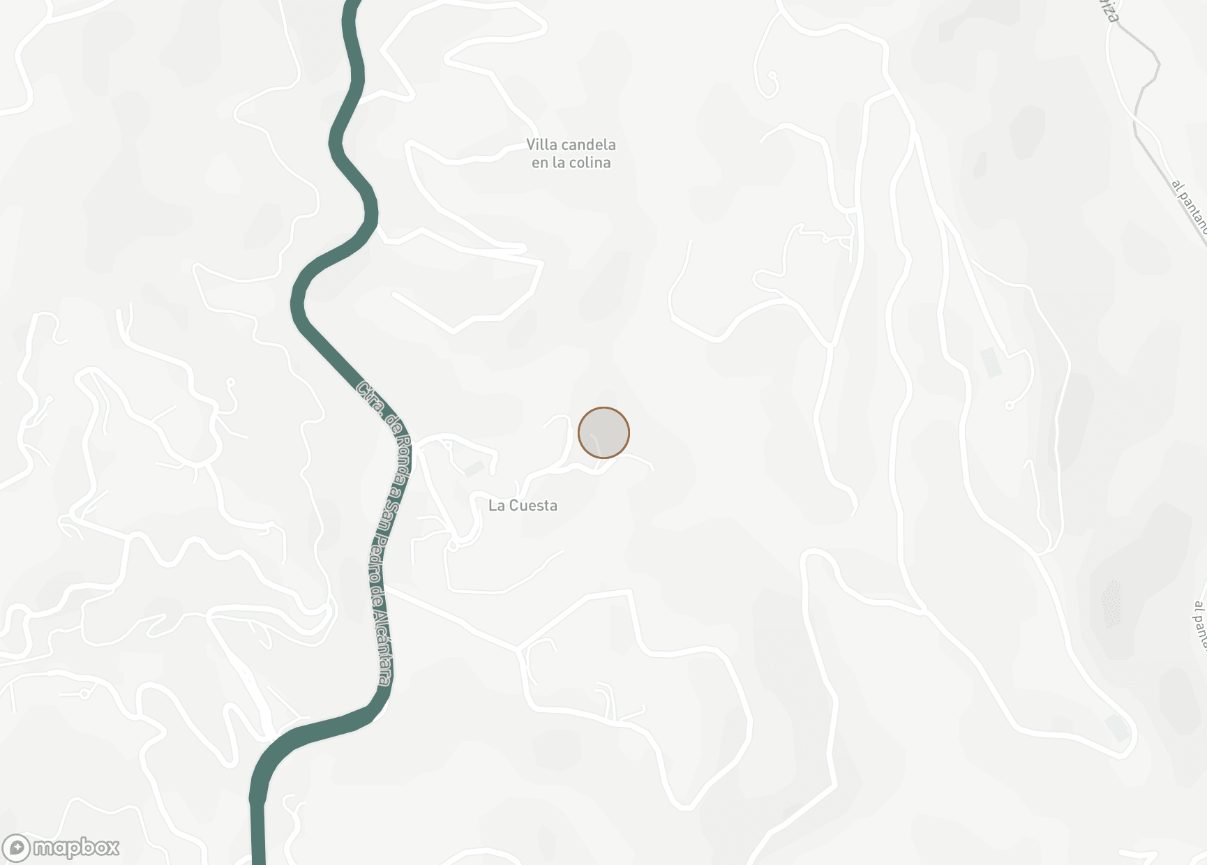 Property Location Map, El Madroñal, Benahavis