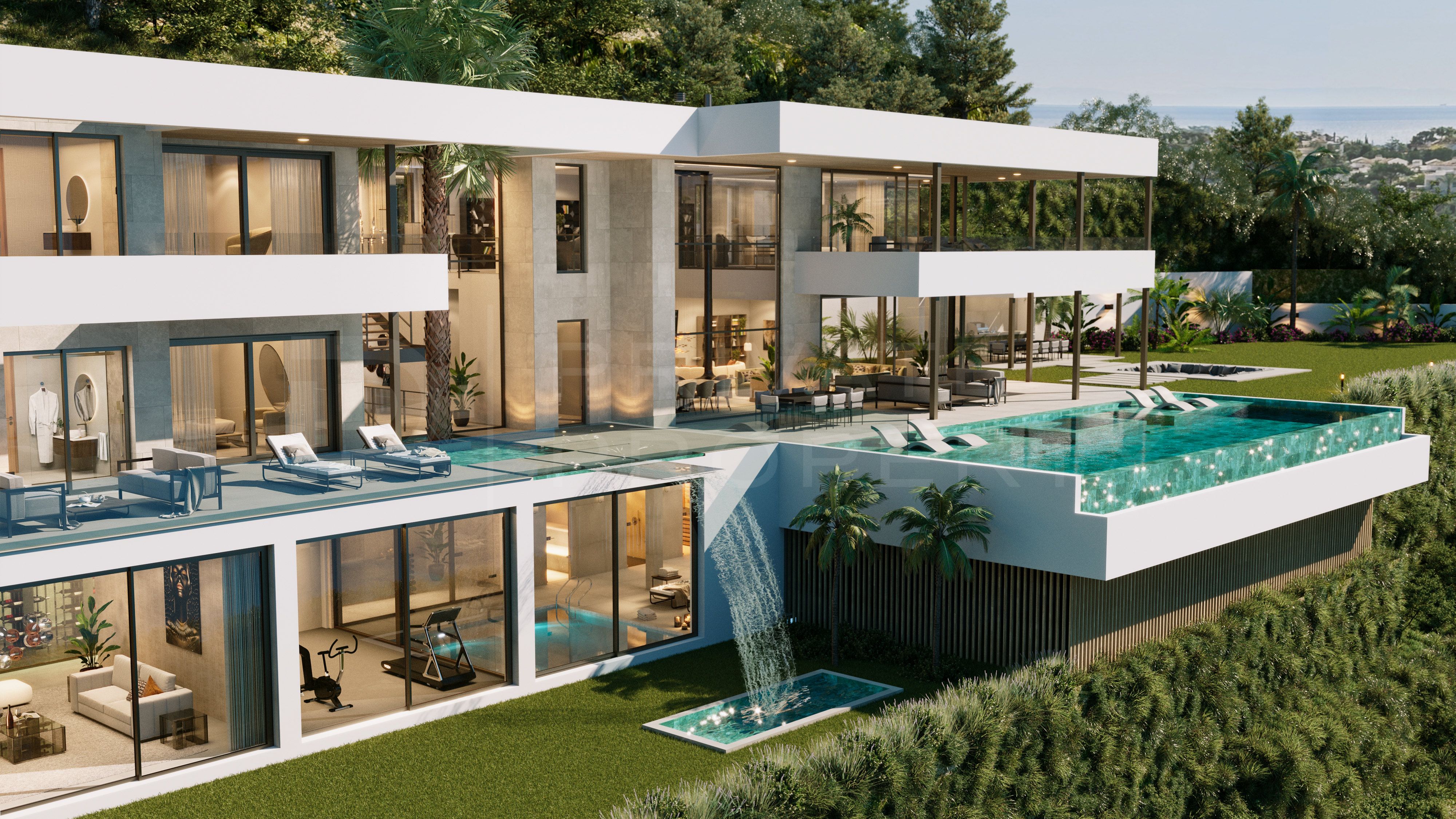 VILLA TIFFANY - CONTEMPORARY 6 BEDROOM VILLA SITUATED IN EL MADROÑAL VIEW