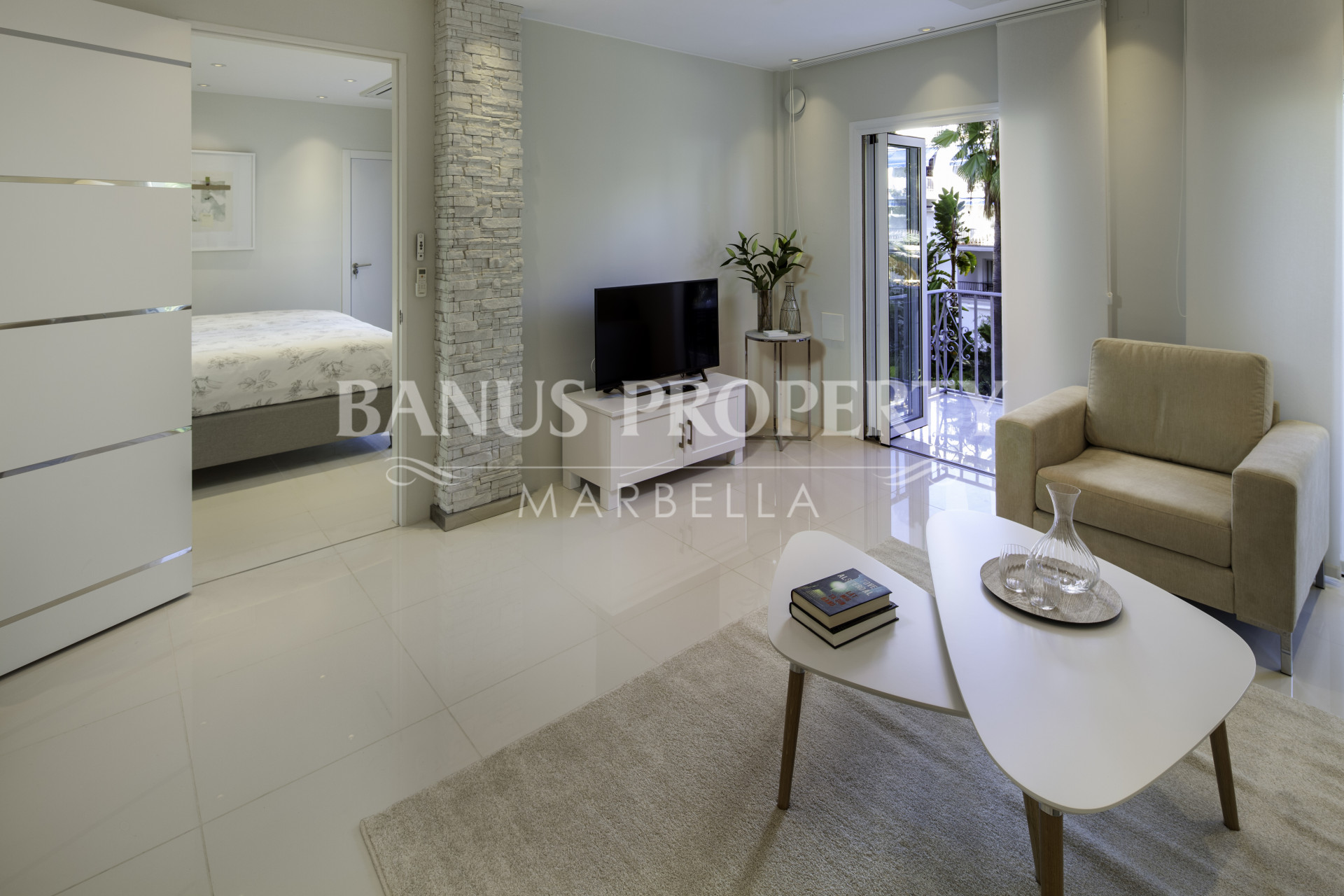 Modern 1 bedroom apartment, with sea views, in Andalucía del Mar - Puerto Banús	