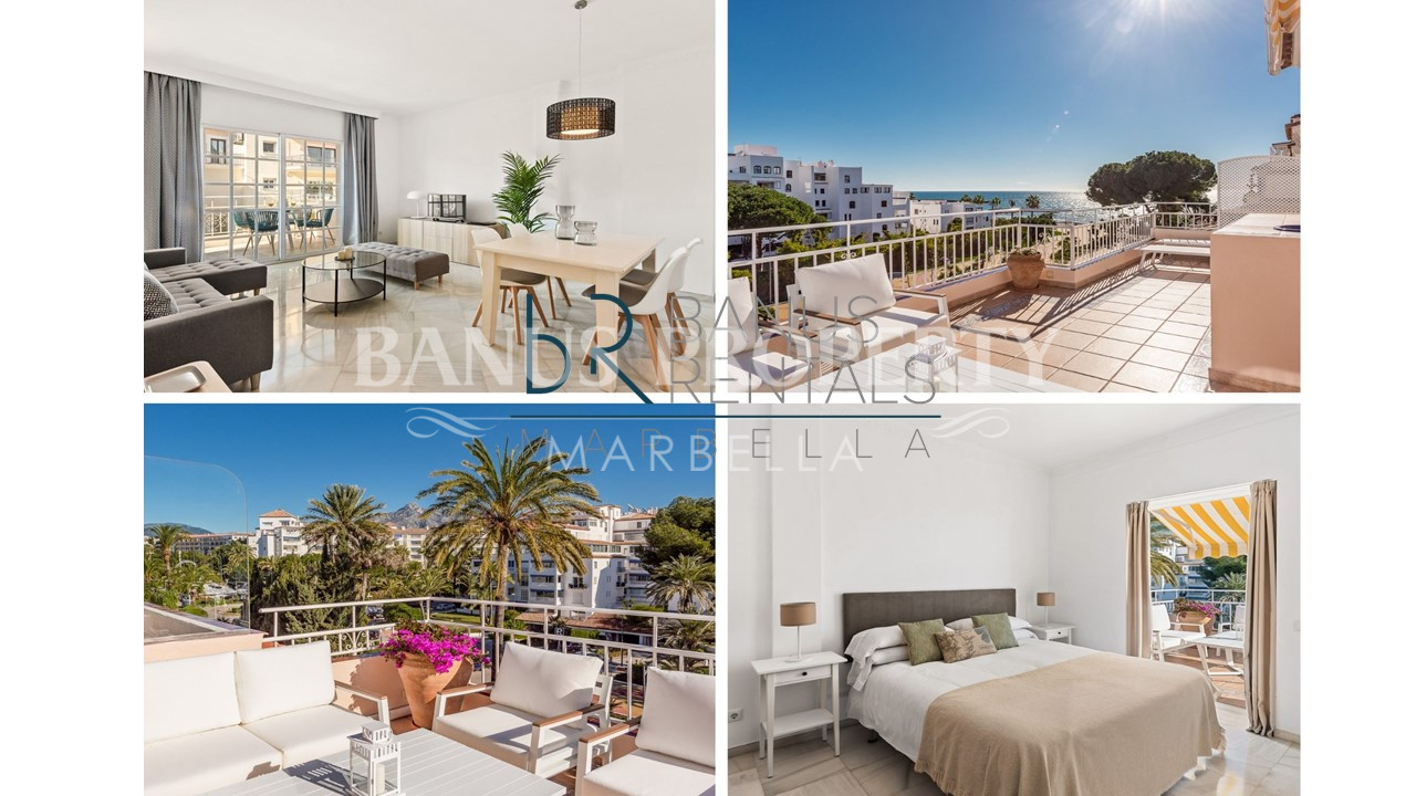 2 bedroom penthouse apartment, with amazing sea views, in Andalucia del Mar - Puerto Banús