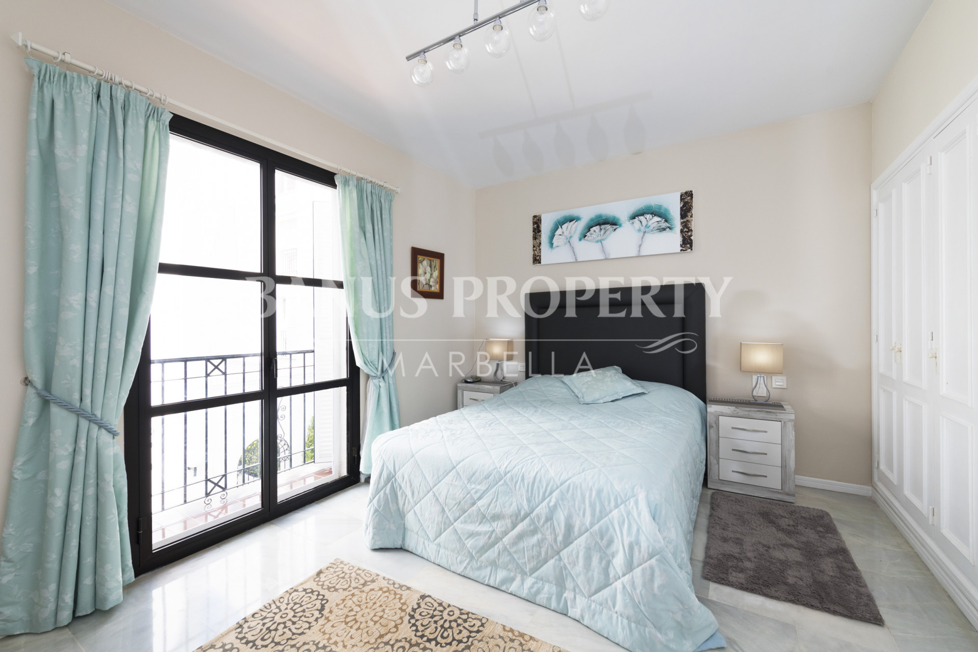 Two-bedroom apartment for sale in Casas Córdoba, within prestigious Playas del Duque in Puerto Banús