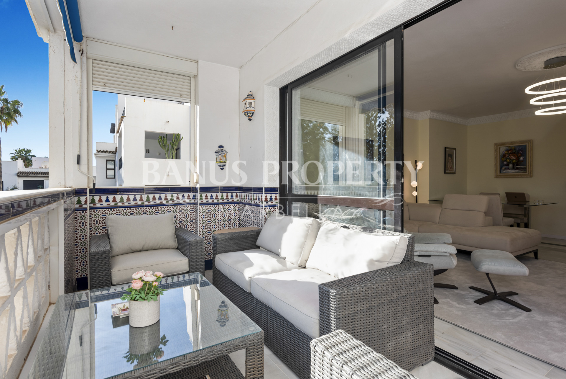 2- Bed- Apartment in with garden views in Playas del Duque- Puerto Banus