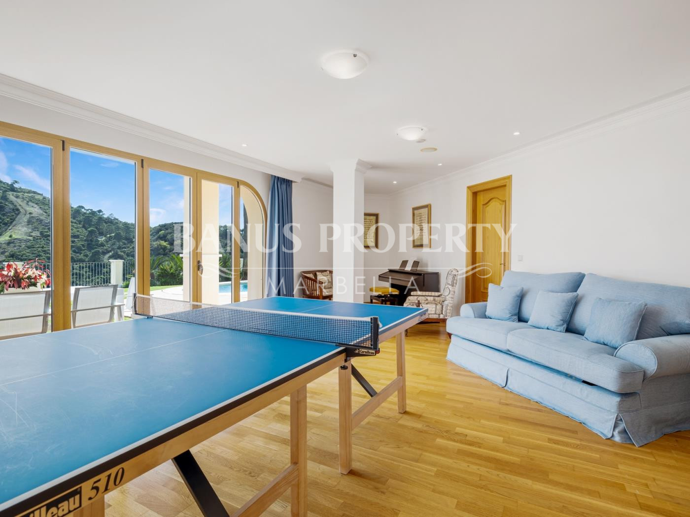 Idyllic 4-Bed Family Villa with Impressive Sea views in Los Arqueros Golf- Benahavis