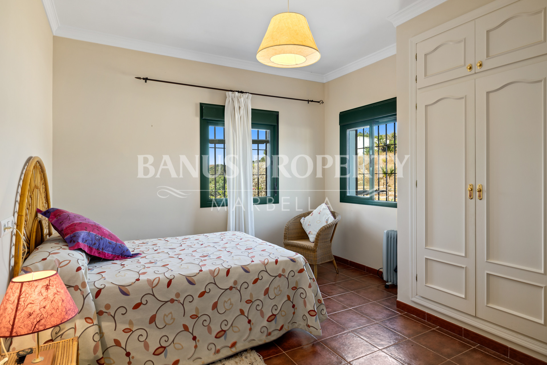 Spectacular country home in Manilva with panoramic sea views ideal for horse riding lovers