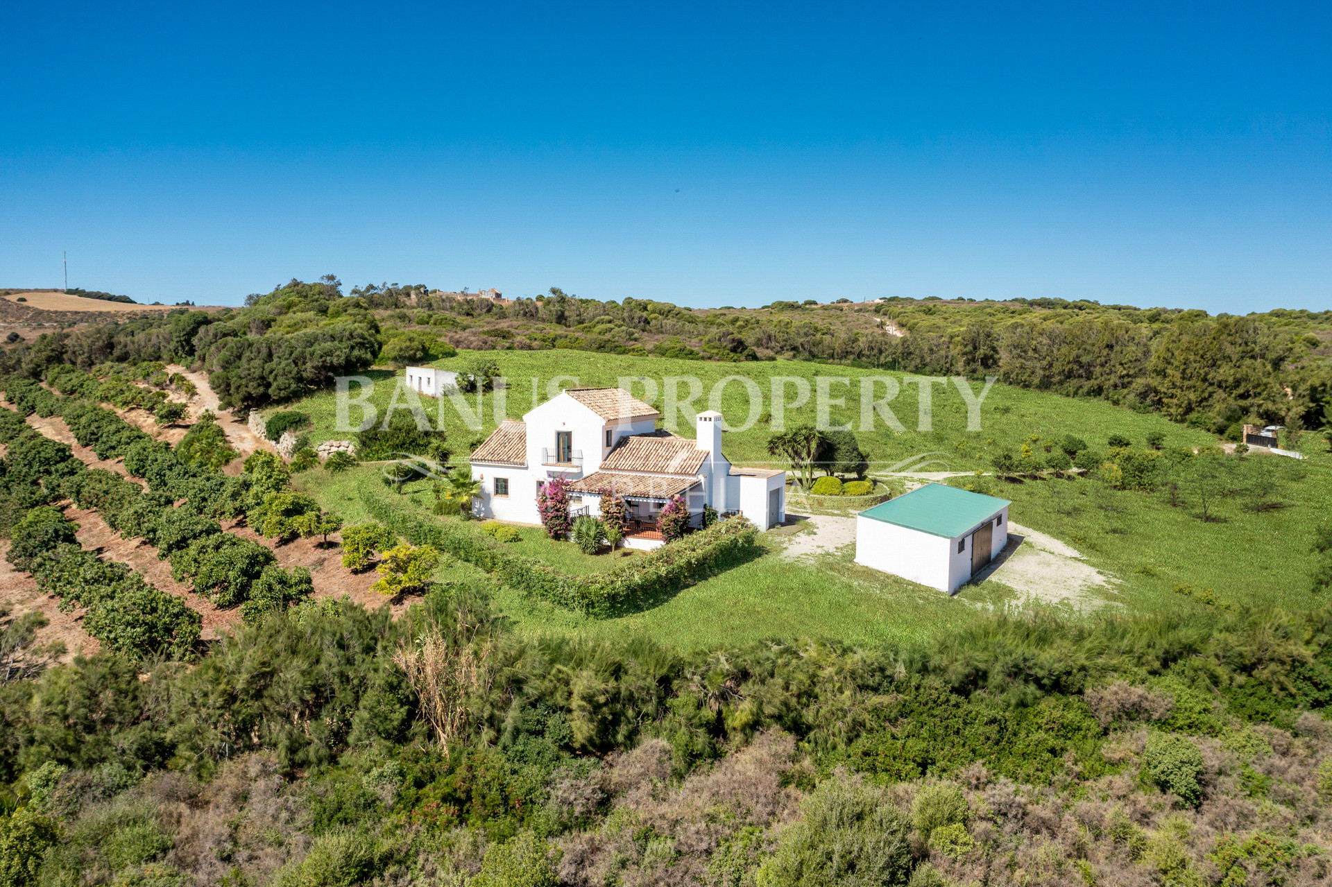 Spectacular country home in Manilva with panoramic sea views ideal for horse riding lovers