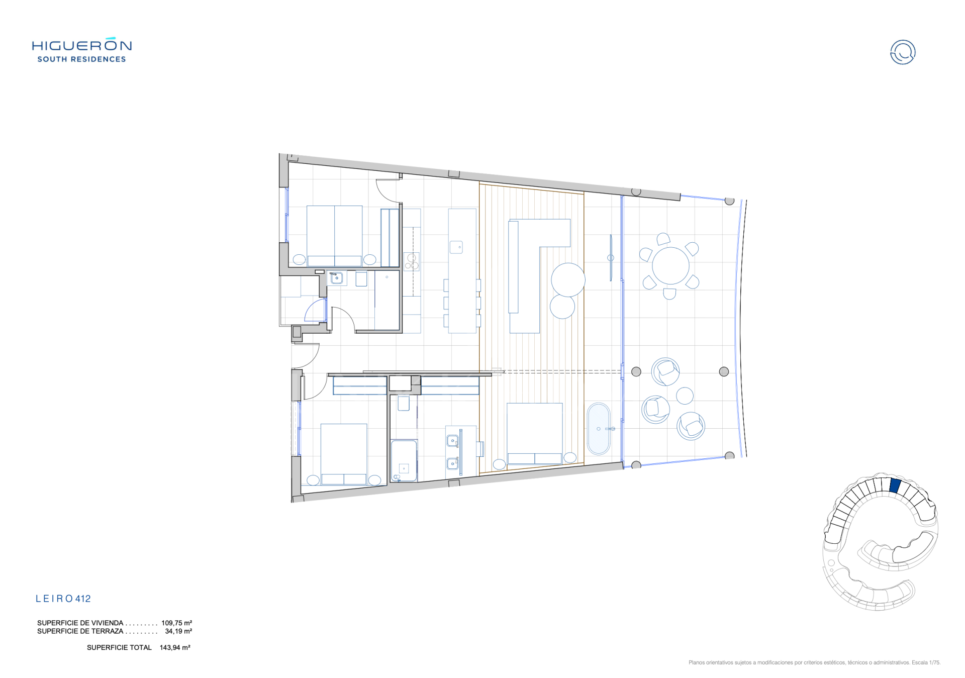 Excepcional Apartamento de Lujo con Orientación Sur y Vistas Panorámicas al Mediterráneo – A Estrenar y Nunca Habitado – Membresía Platinum Incluida