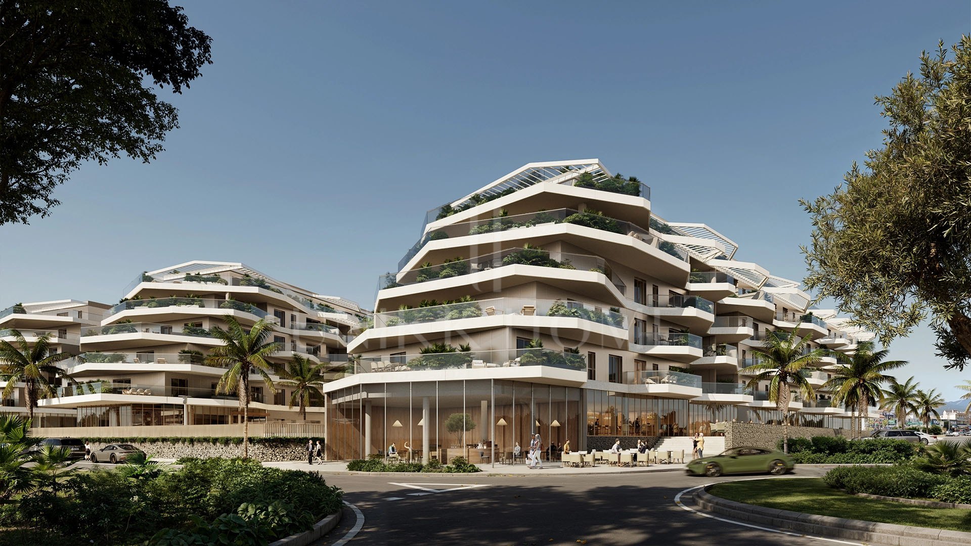 An urban life resort