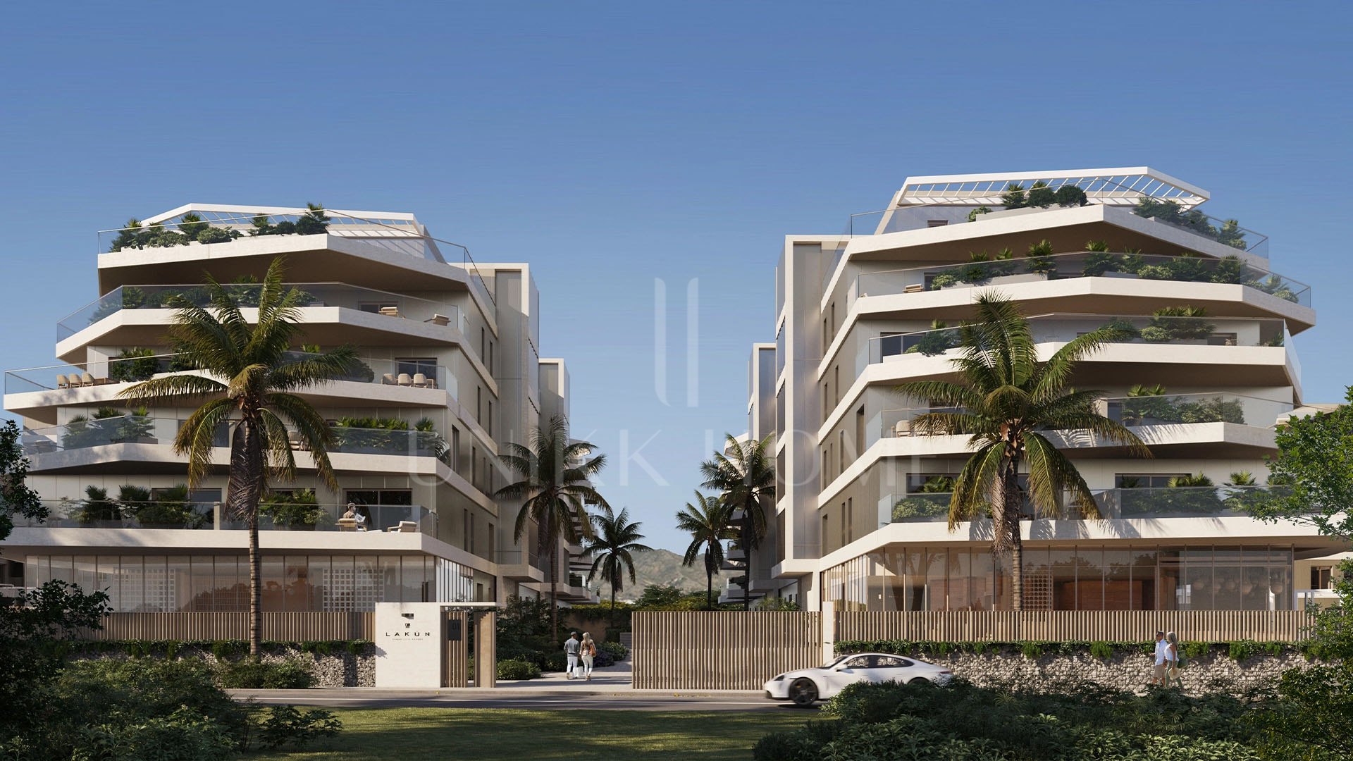 An urban life resort