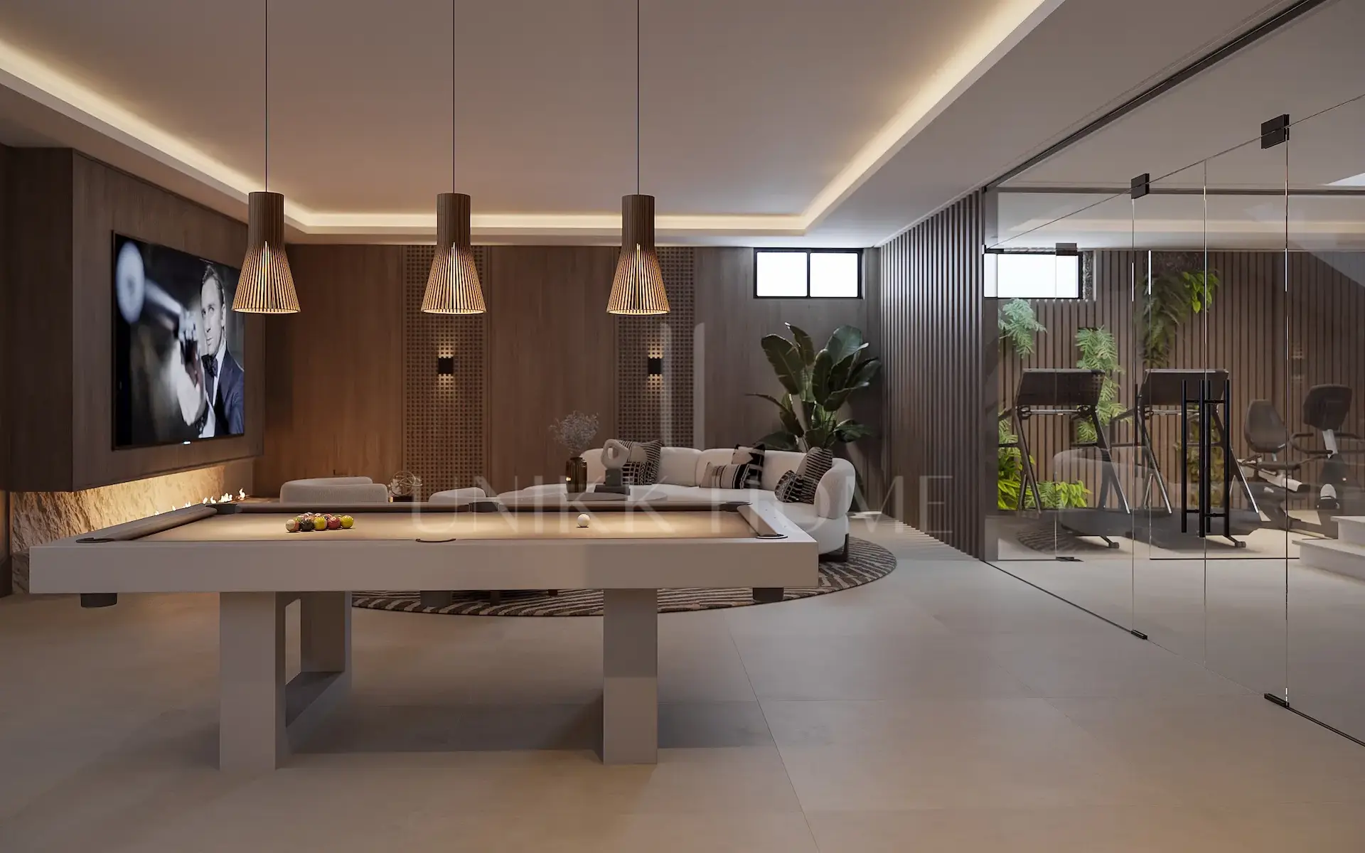 Luxury villas in a tranquil setting