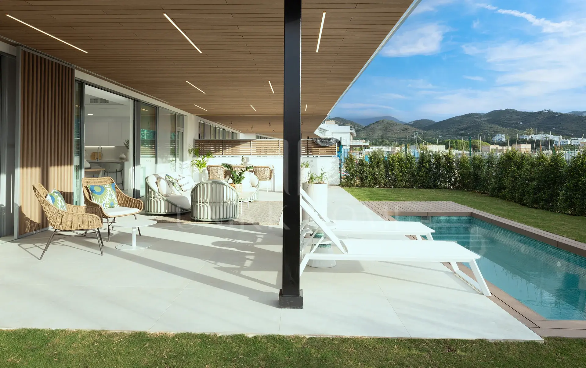 Sophistication and comfort at the golf front 