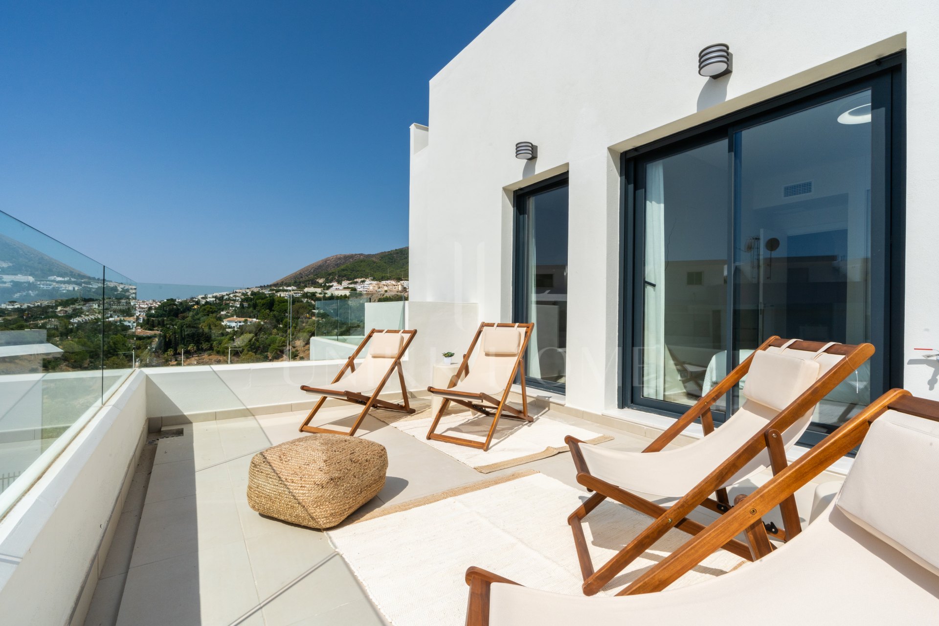 The best views of the coast, Gibraltar and Morocco