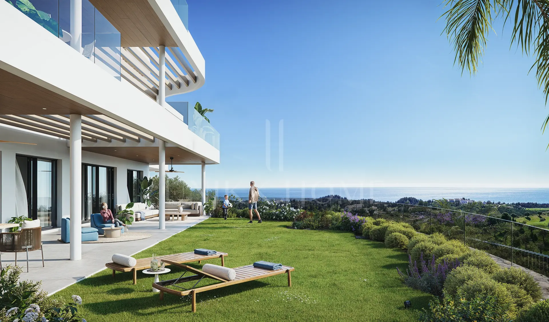 An exclusive retreat with captivating views