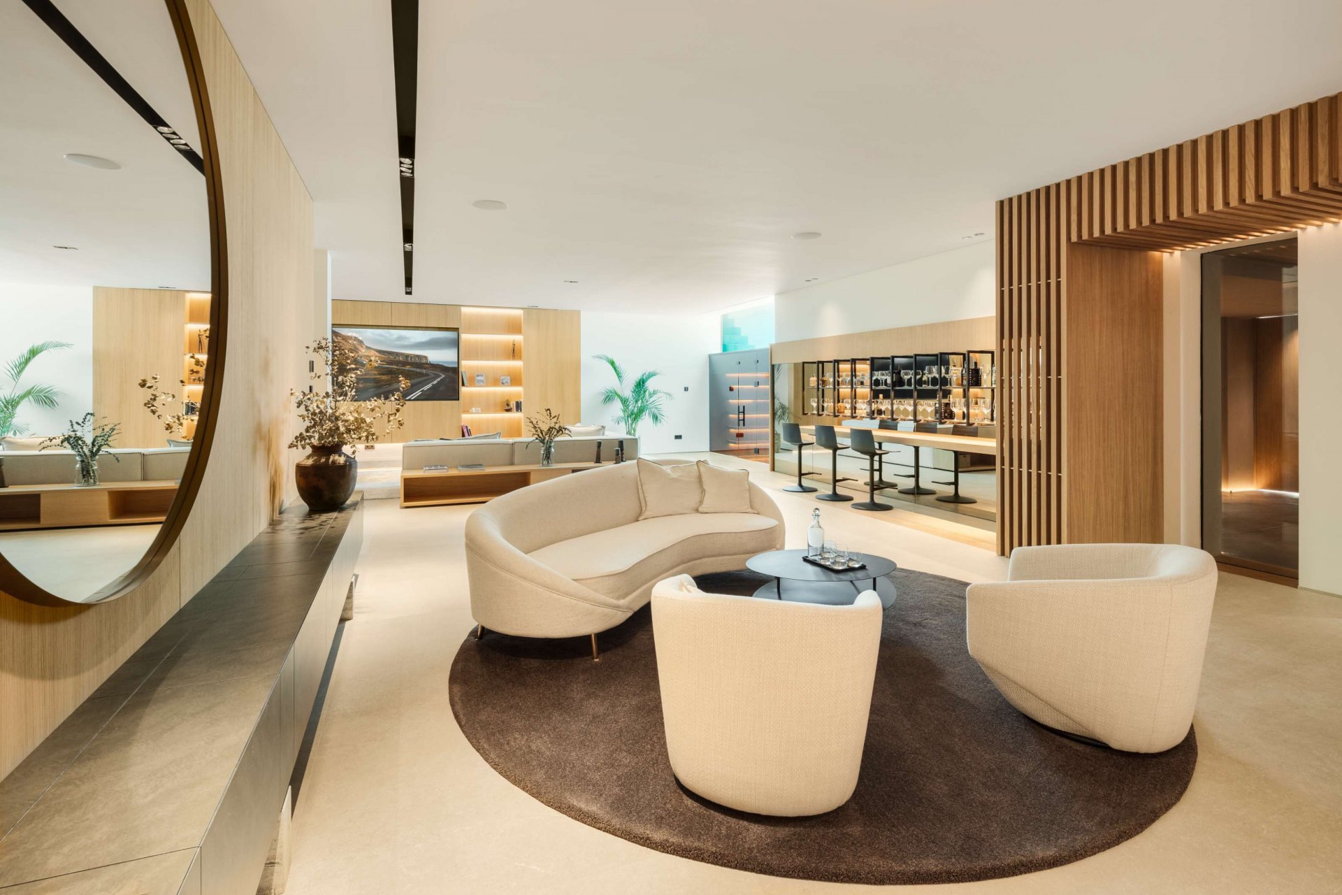 Architectural marvel of construction in this villa, Nueva Andalucia