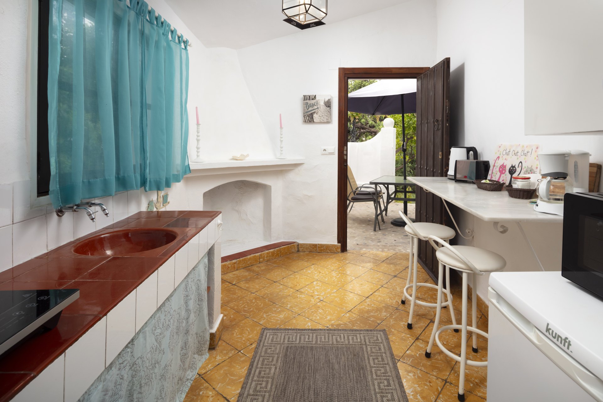 Cortijo andaluz,un refugio encantador en las montañas