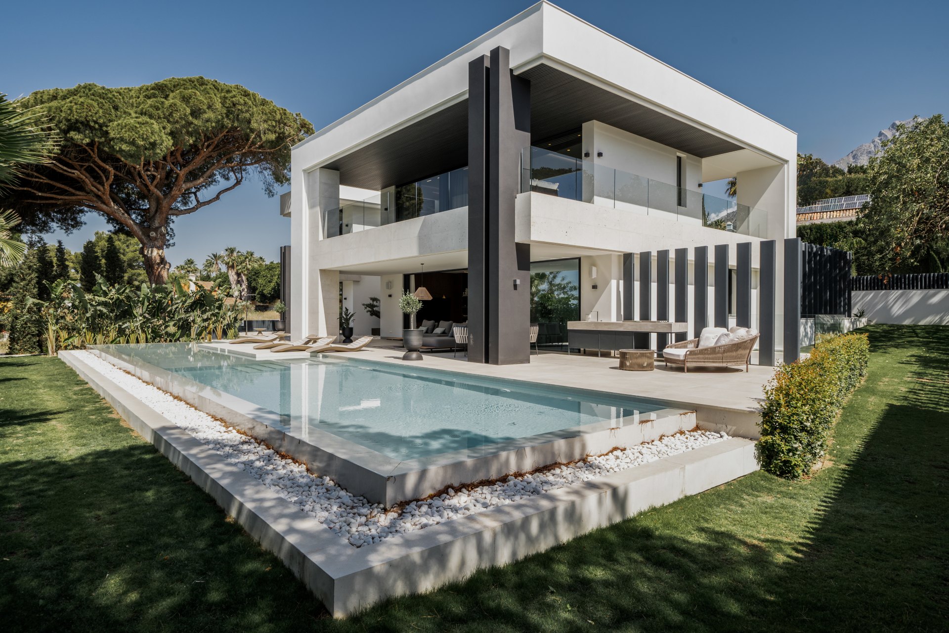 Sophisticated newly built villa in the exclusive area of Rocio de Nagüelles, Marbella Golden Mile