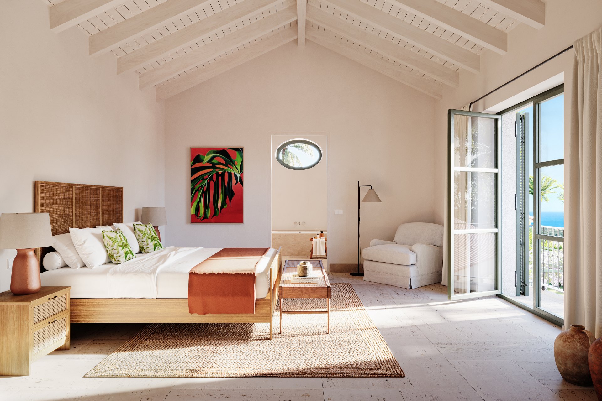 Experimente el auténtico espíritu andaluz en esta villa con vistas panorámicas en Finca Cortesín, Casares