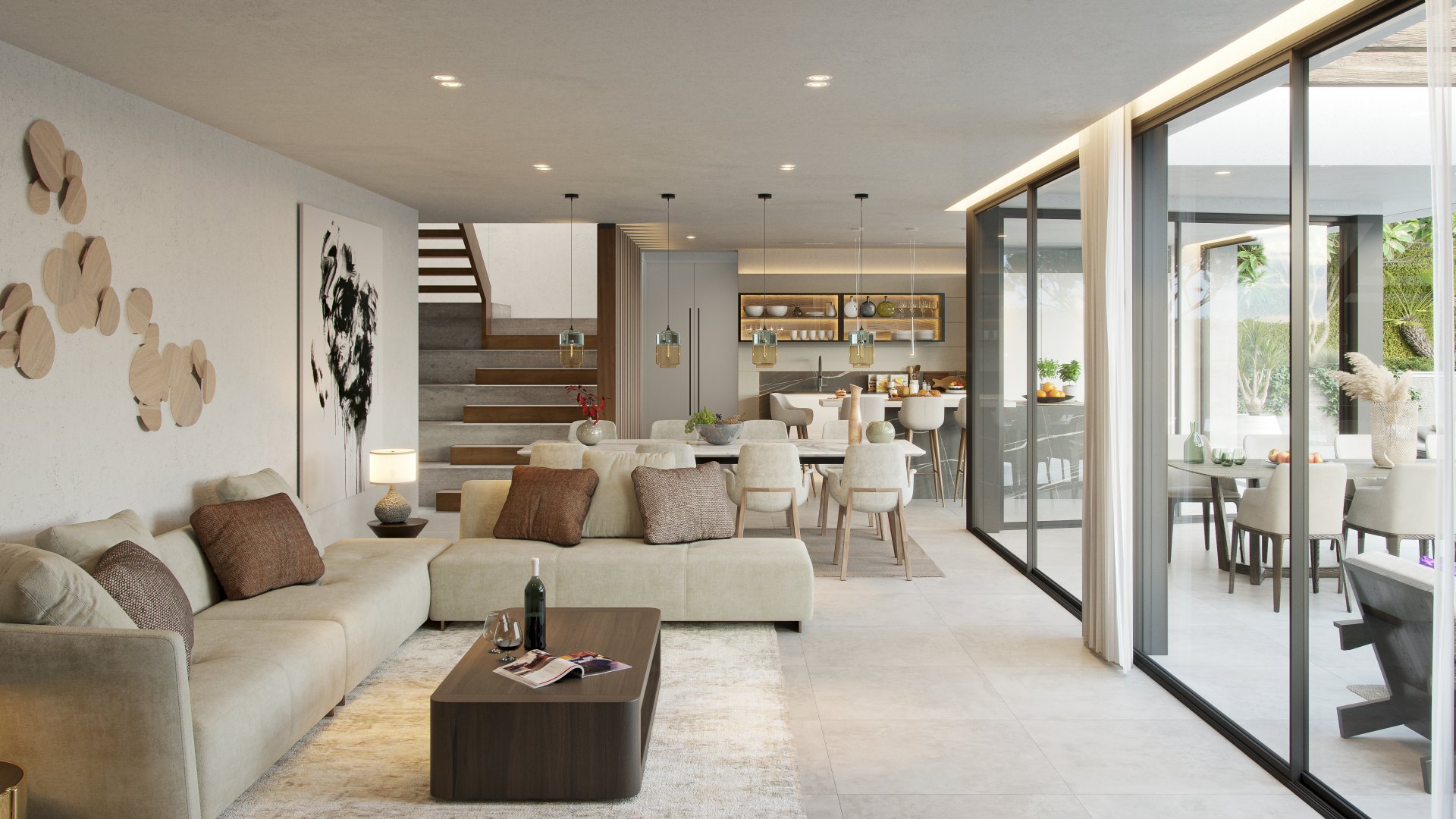 Espectacular villa en la prestigiosa zona Pinares de San Antón, Málaga