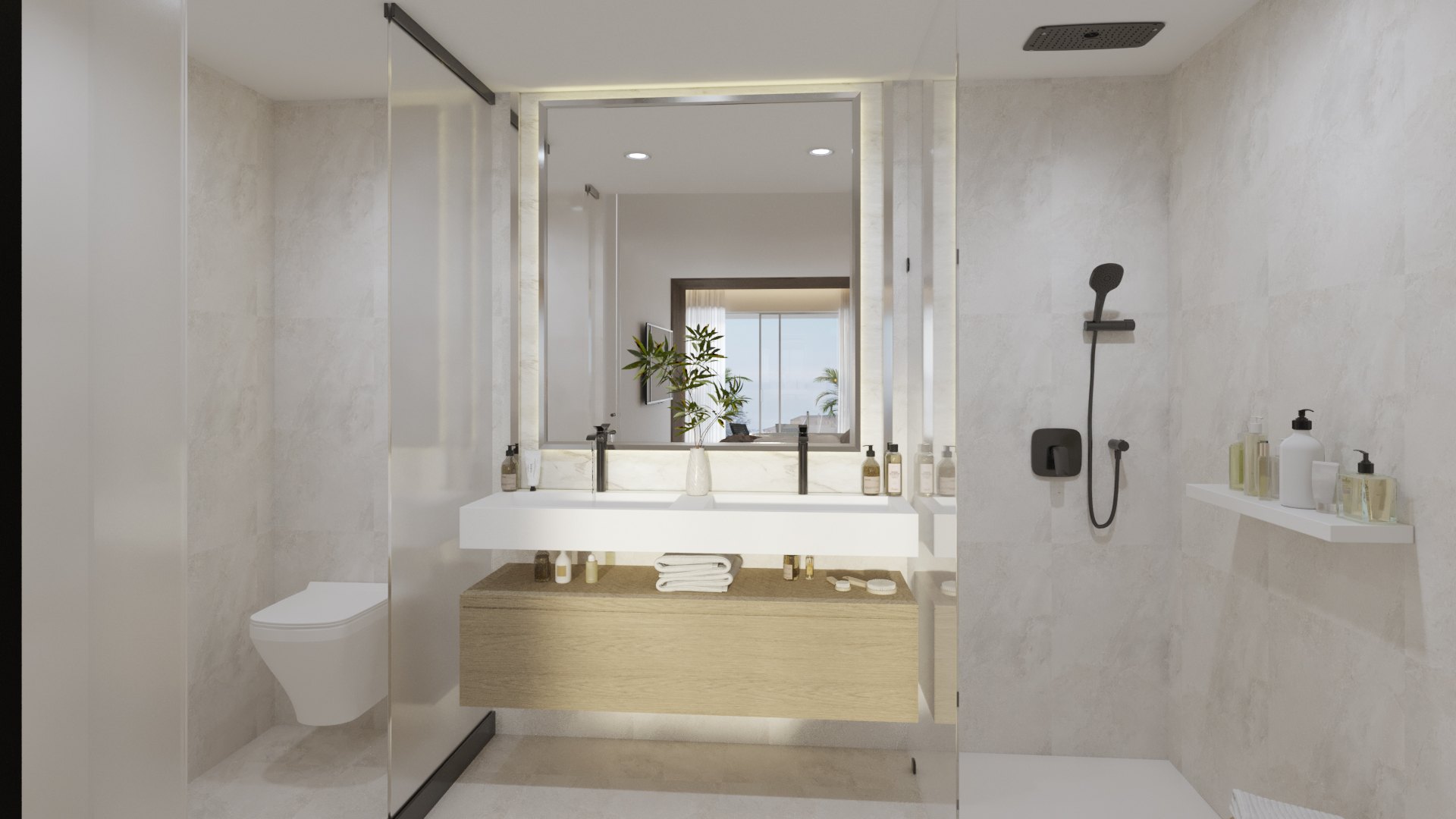 Sky-Villas in El Higuerón with private pool and sea views in Higuerón