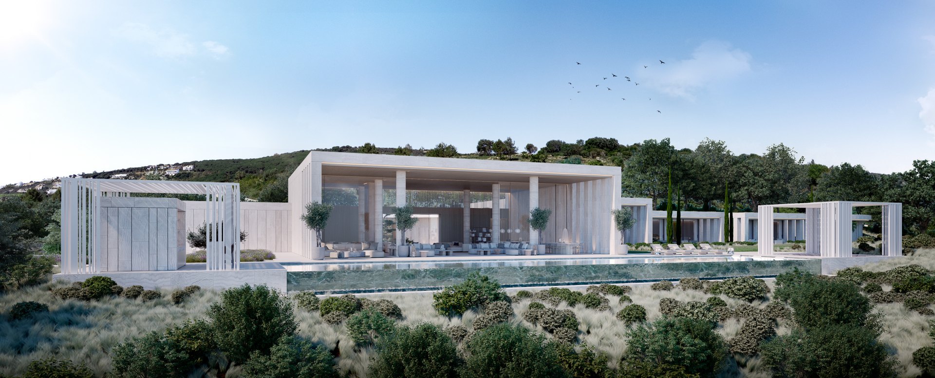 Impressive Villa Project Integrated In Nature In Sotogrande