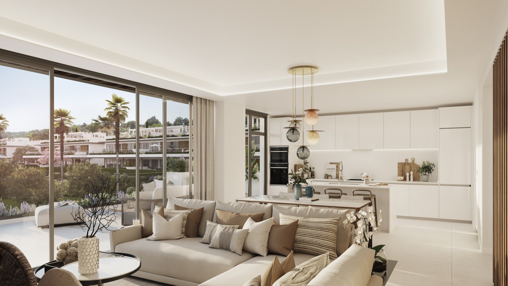 Paradisiaco apartamento en prestigioso club de Golf, Marbella