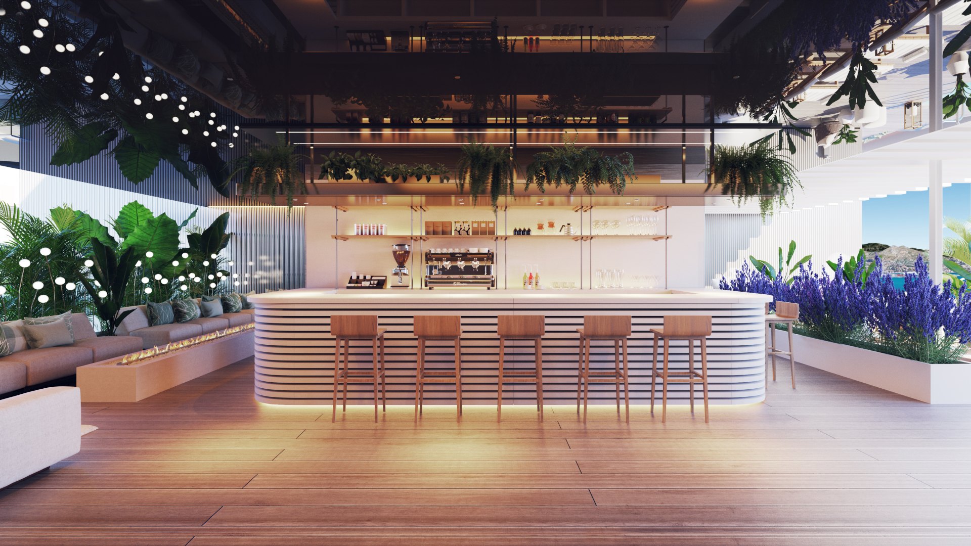 Luxury residence in exclusive tower in Málaga West