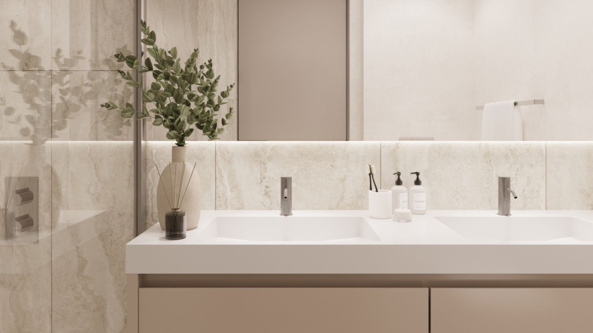 Moderno apartamento de lujo en planta baja con jardín privado en la nueva Milla de Oro, Estepona