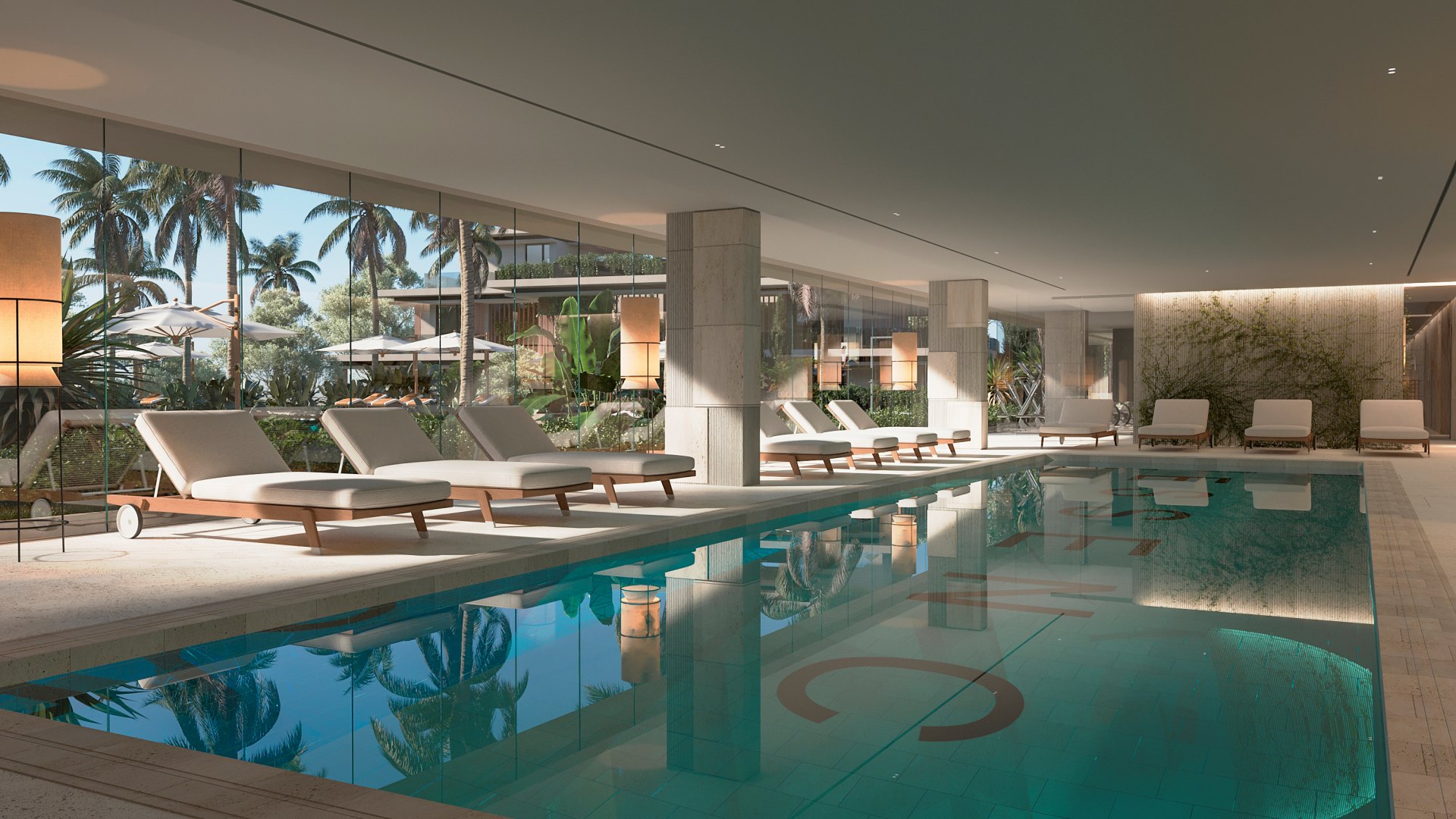 Moderno apartamento de lujo en planta baja con jardín privado en la nueva Milla de Oro, Estepona