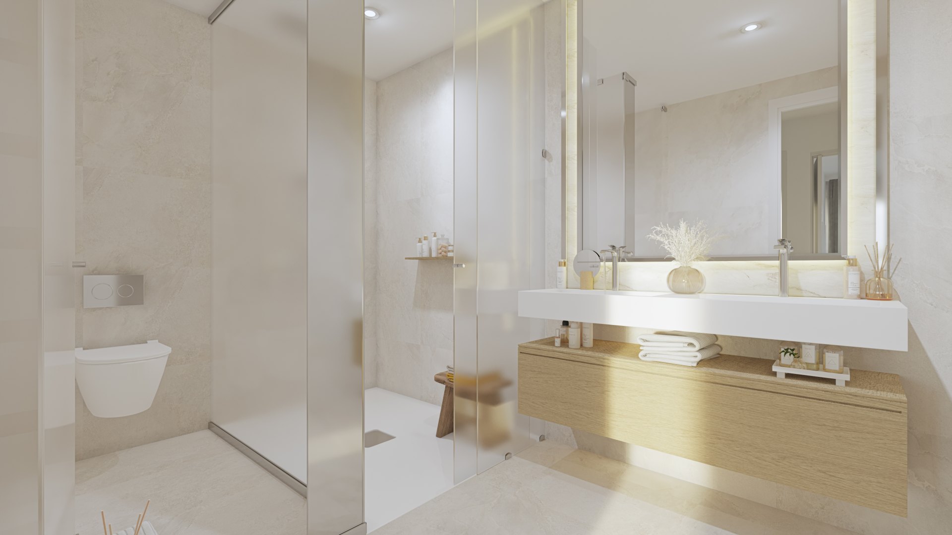 Sky-Villas en El Higuerón con piscina privada y vistas al mar en Higuerón