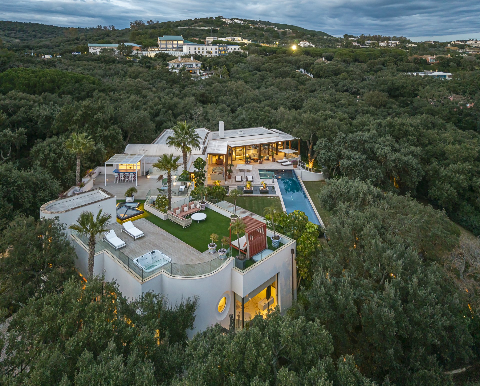 Exclusiva finca contemporánea, Casa del Bosque, en Sotogrande