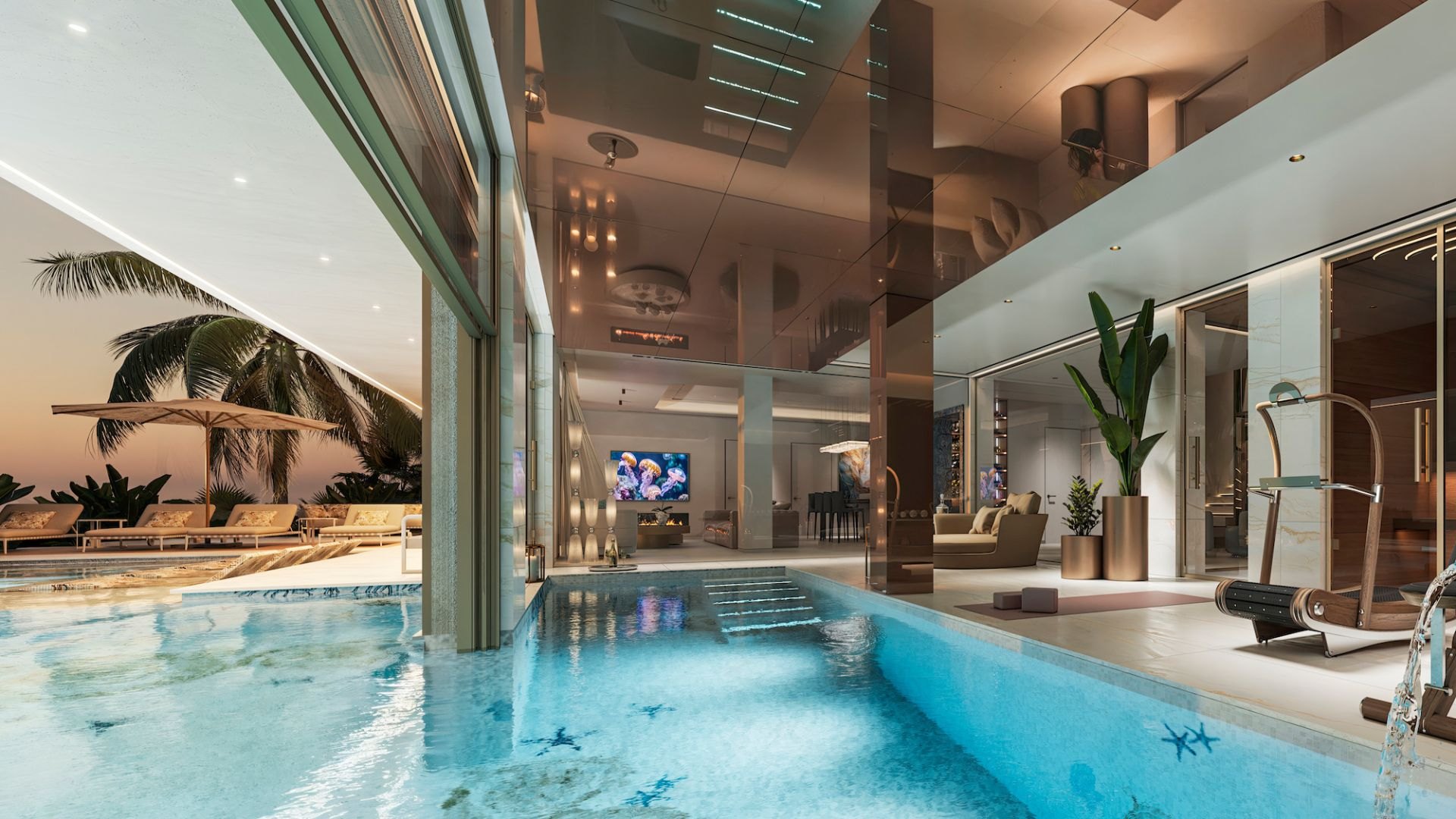 An iconic custom residence featuring Versace home design in Ocho de Oro, Marbella