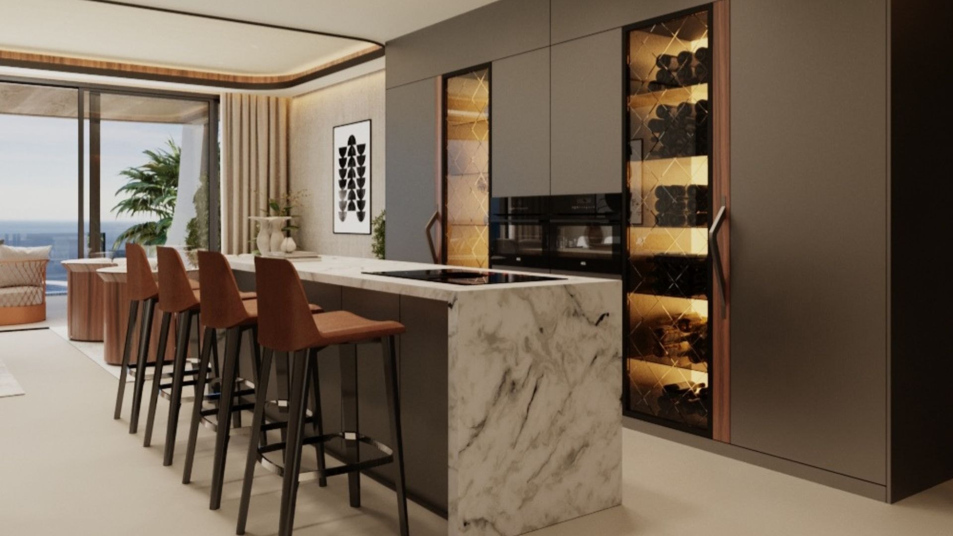 Aída by Bentley Home, an ultra-luxury and sophisticated skyline duplex in the very heart of Marbella’s Golden Mile