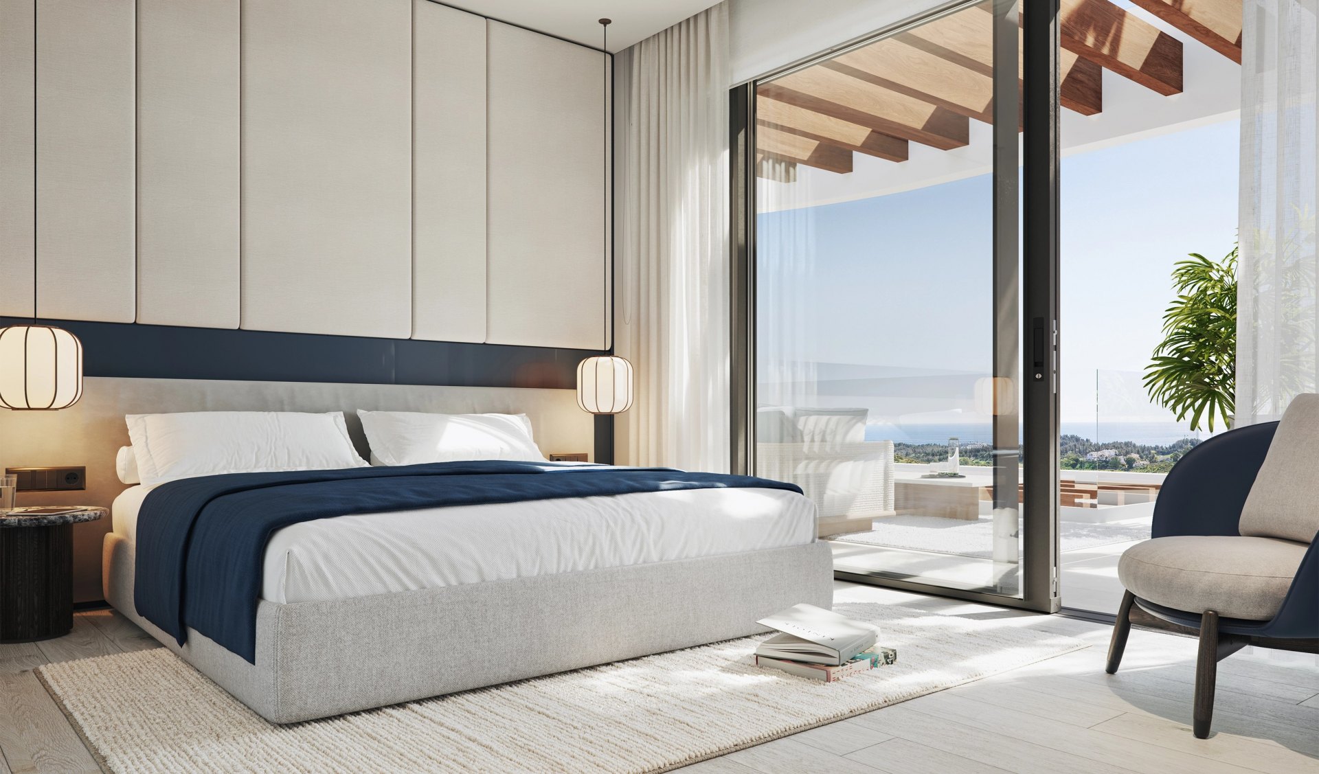 Luxury apartment with Panoramic Golf and Sea Views in Mijas, Málaga