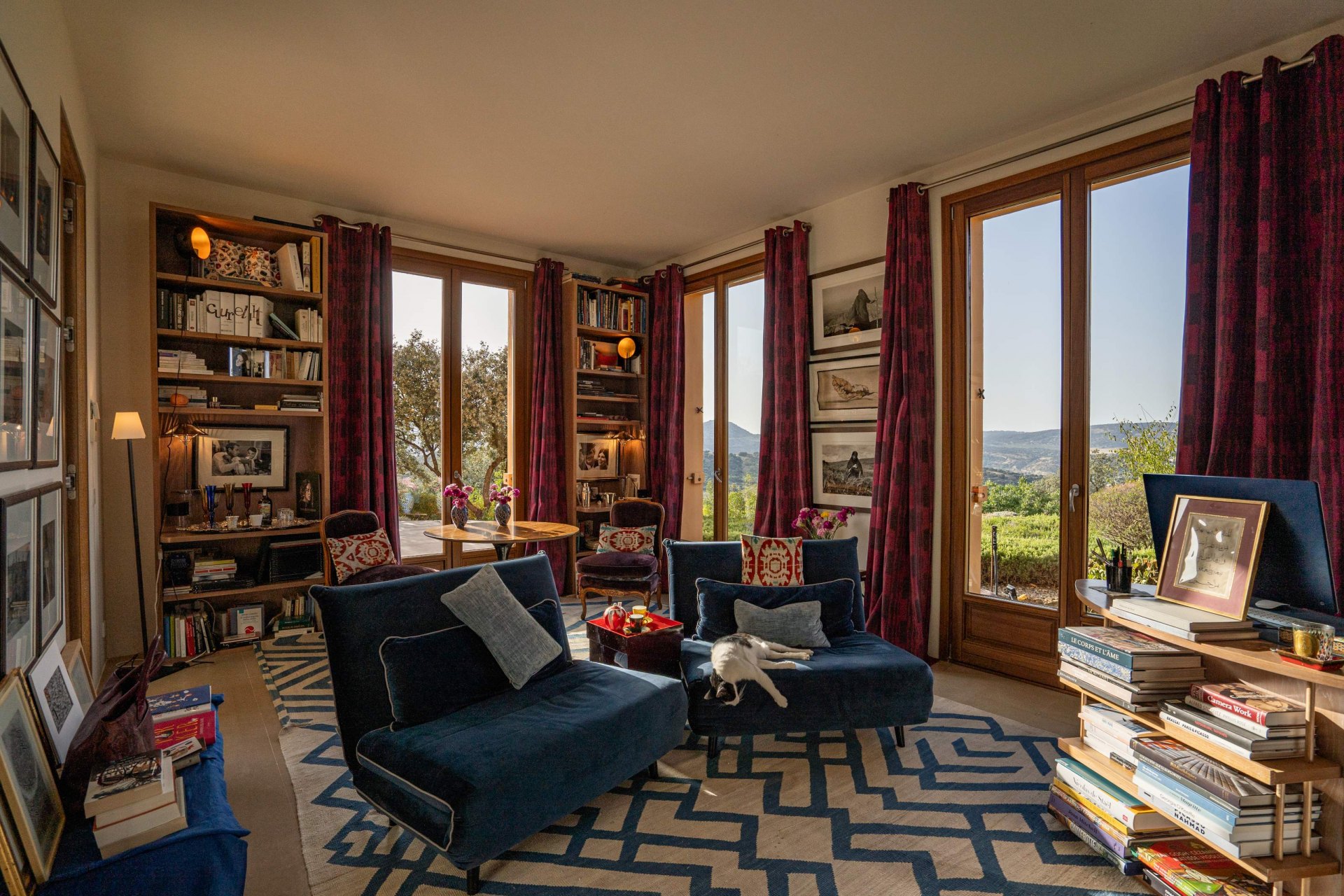 Villa La Mandaluz, a unique and inspiring home where art and architecture converse, surrounded by protected countryside in Ronda, Málaga