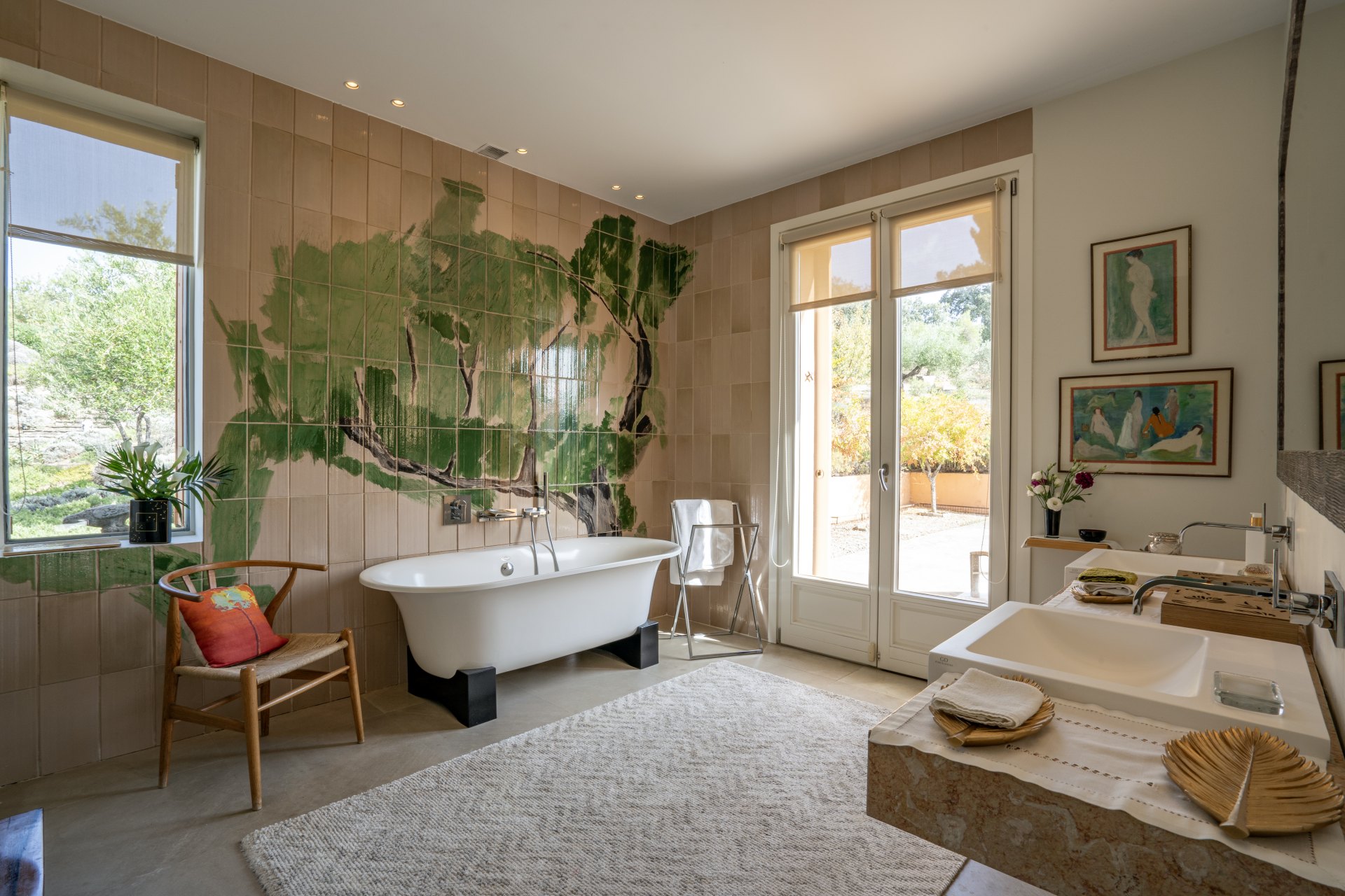 Villa La Mandaluz, a unique and inspiring home where art and architecture converse, surrounded by protected countryside in Ronda, Málaga