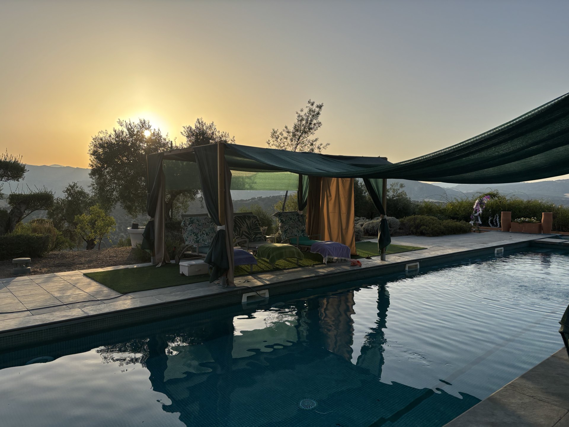 Villa La Mandaluz, a unique and inspiring home where art and architecture converse, surrounded by protected countryside in Ronda, Málaga