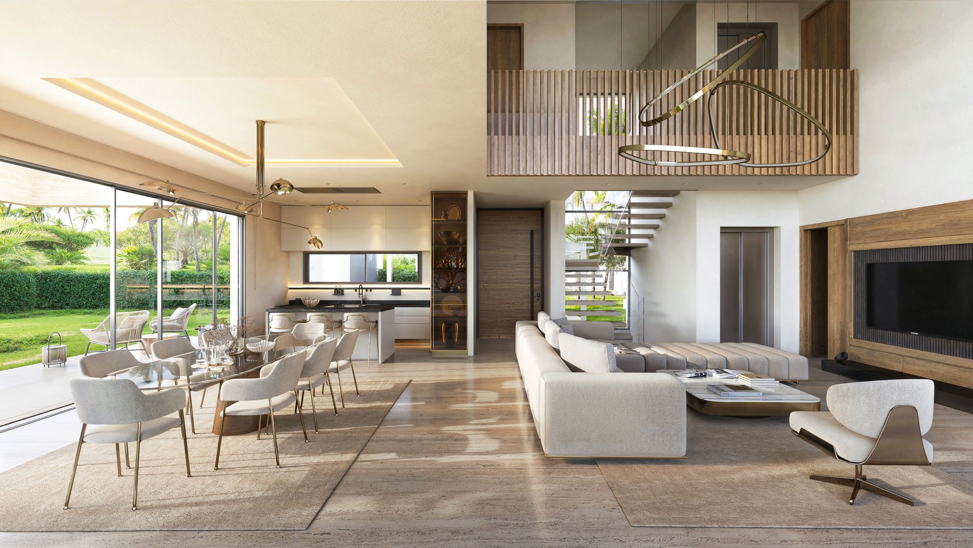 Impresionante villa contemporánea con vistas panorámicas al mar en El Higuerón, Málaga